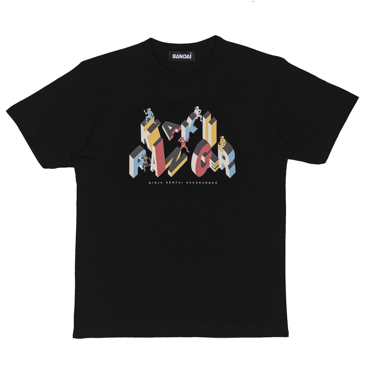 東映ヒーローTシャツ 忍者戦隊カクレンジャー ロゴ柄 | スーパー戦隊