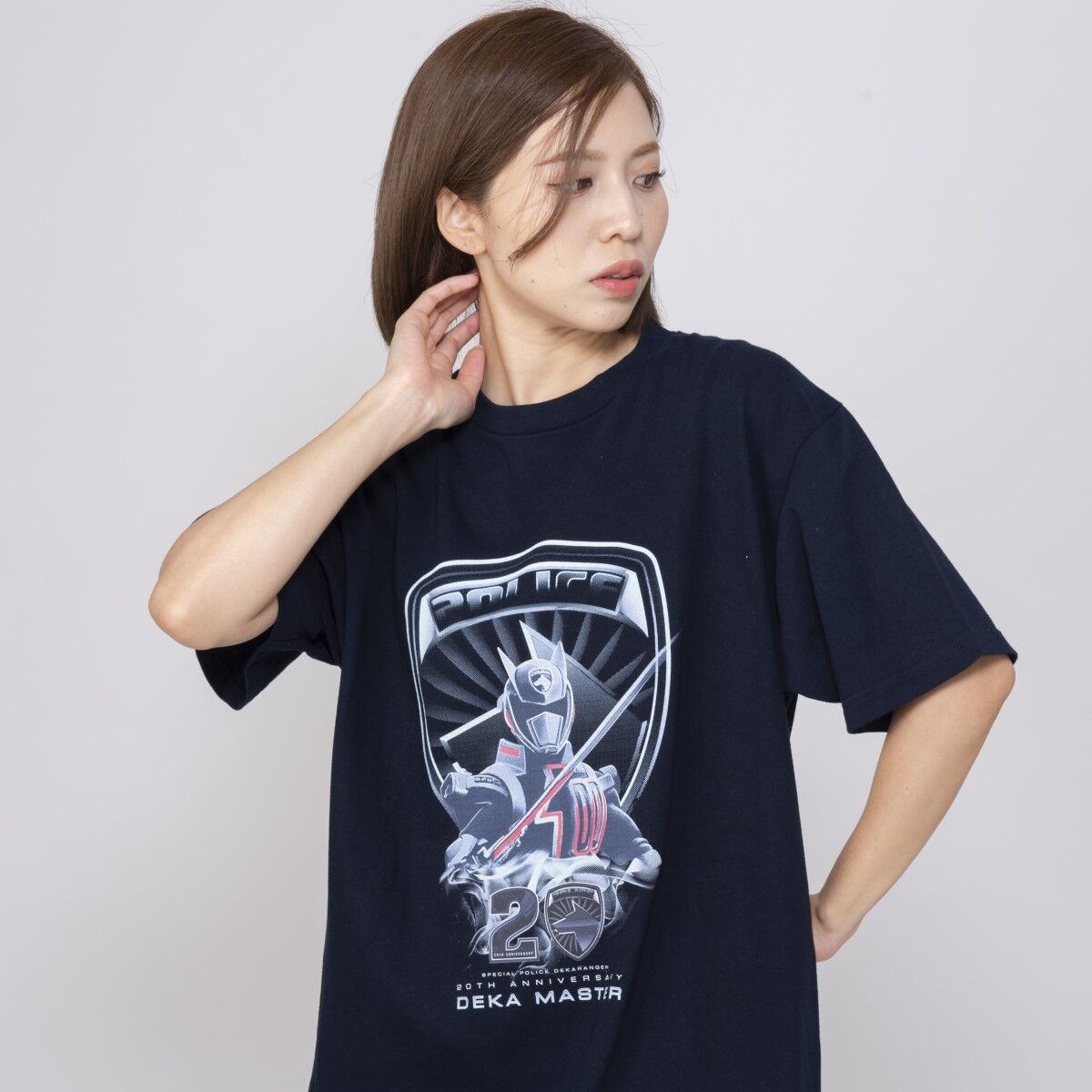 東映ヒーローTシャツ 特捜戦隊デカレンジャー デカマスター柄 | 特捜