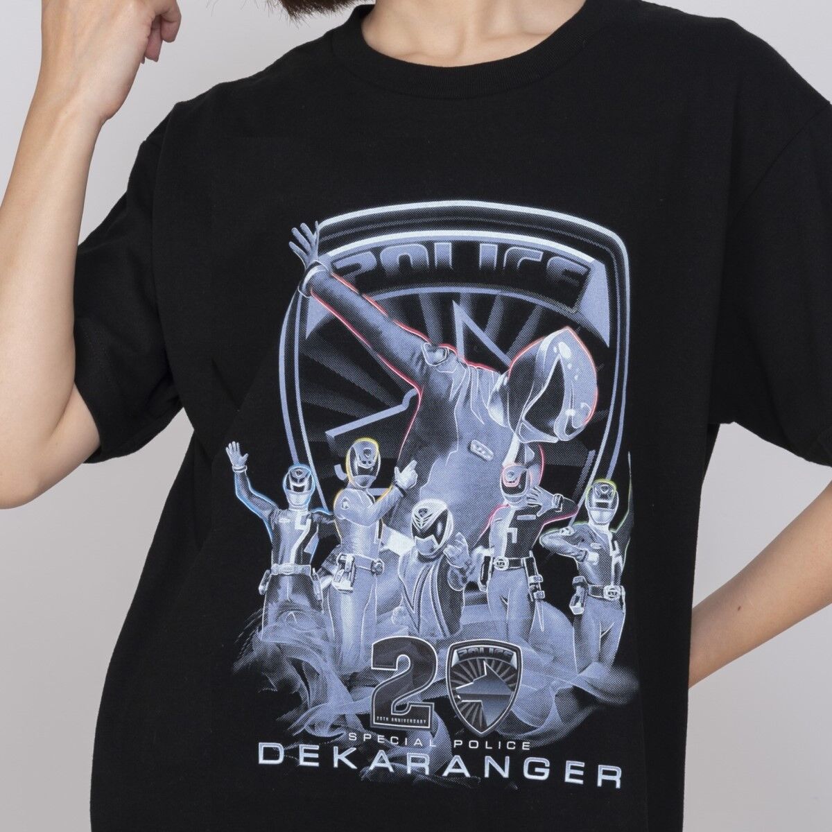 東映ヒーローTシャツ 特捜戦隊デカレンジャー デカレンジャー柄 | 特捜