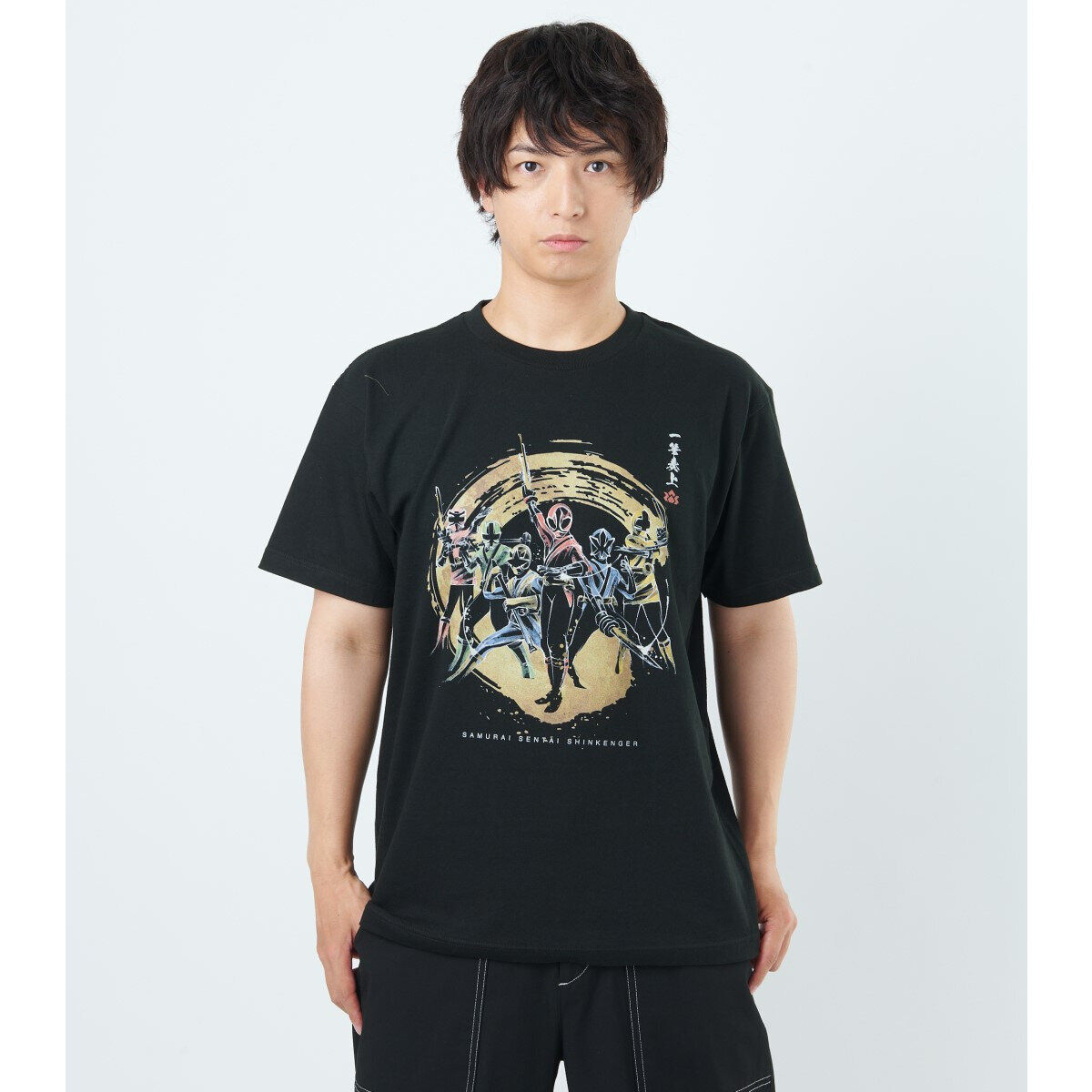 東映ヒーローTシャツ 侍戦隊シンケンジャー アメコミ風柄 | スーパー