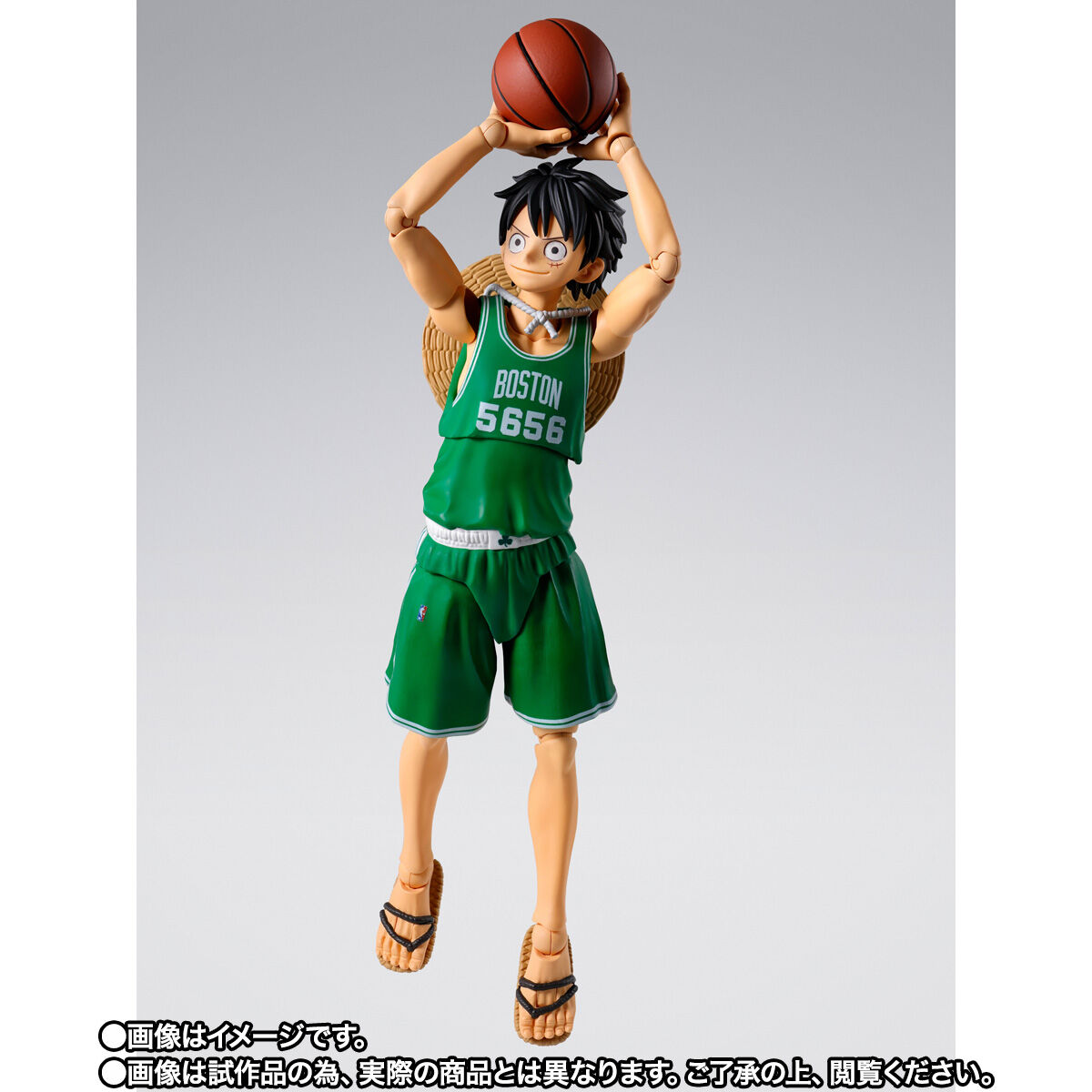 S.H.Figuarts ONE PIECE×NBA モンキー・D・ルフィ -BOSTON CELTICS ver
