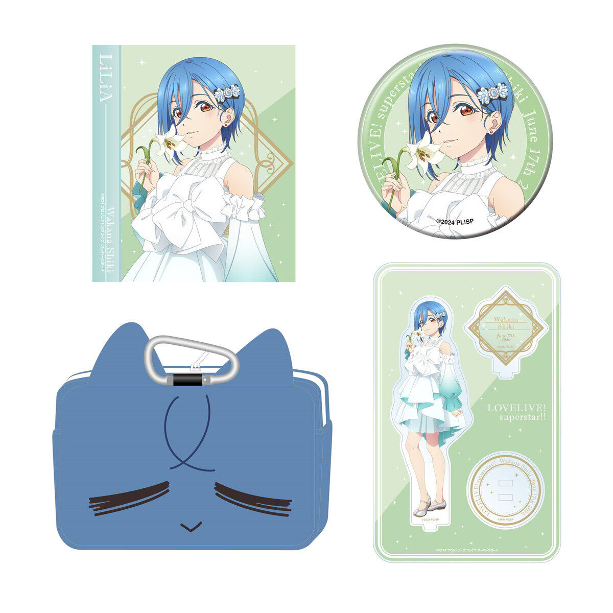 ラブライブ スーパースター Liella 7th 缶バッチ 若菜四季 ラブライブ！スーパースター!! Liella! 星型缶バッジ 若菜四季 | K