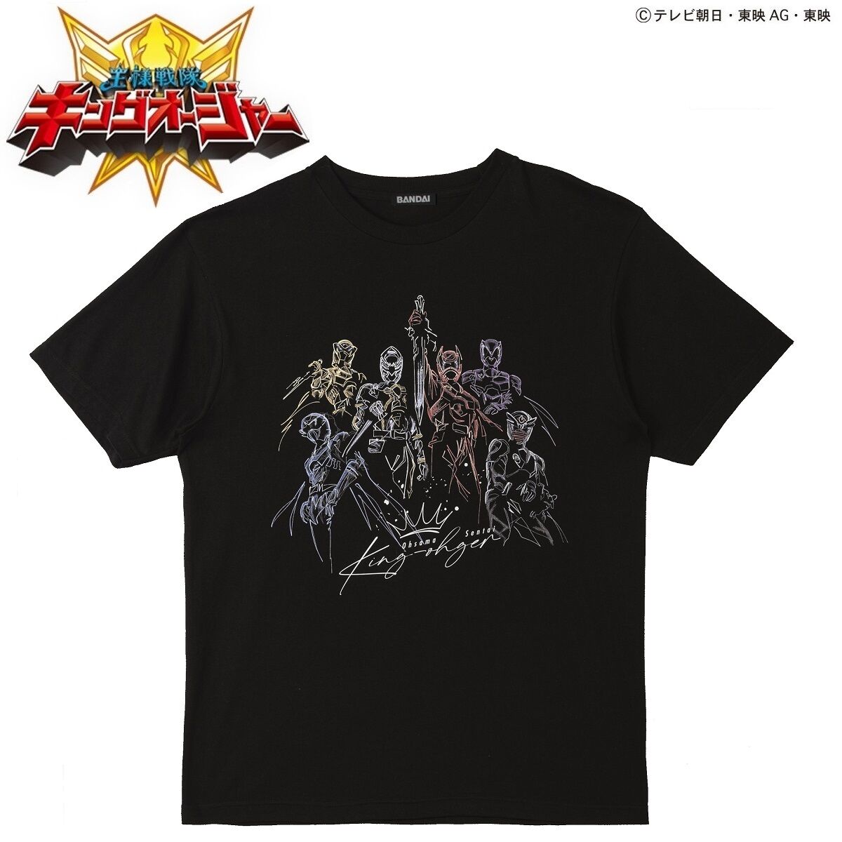東映ヒーローTシャツ 王様戦隊キングオージャー 【ヒーロー勢ぞろい