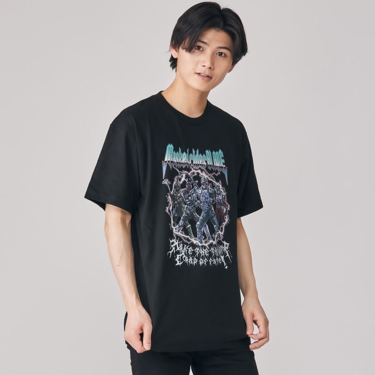 東映ヒーローTシャツ 仮面ライダー剣（ブレイド） アメコミ風デザイン