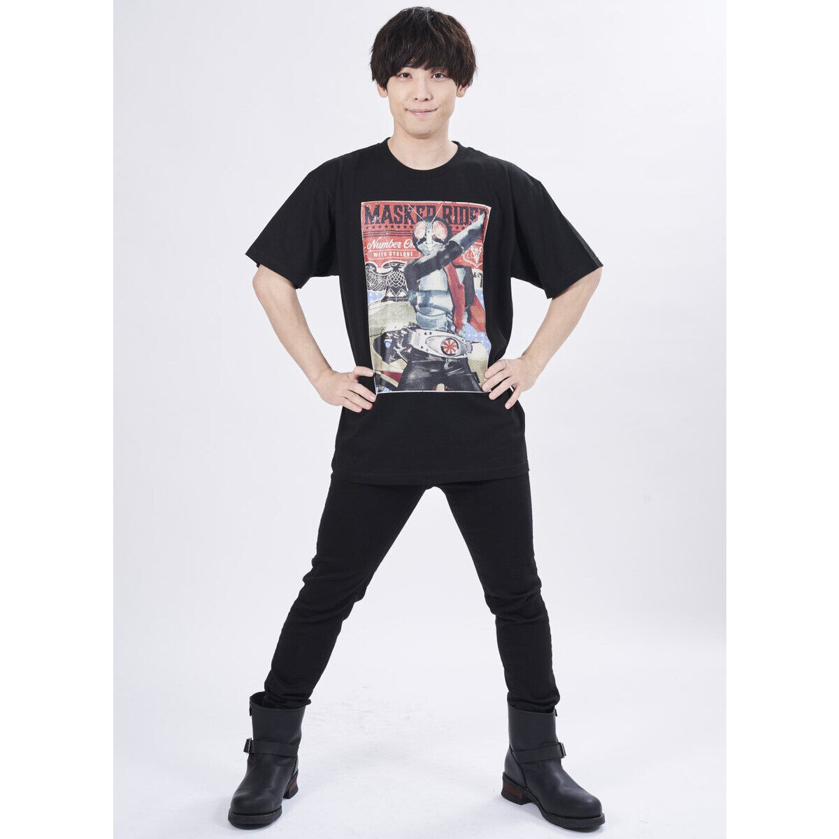 菅原芳人計画 仮面ライダー ヒーロー誕生Tシャツ | 仮面ライダー 