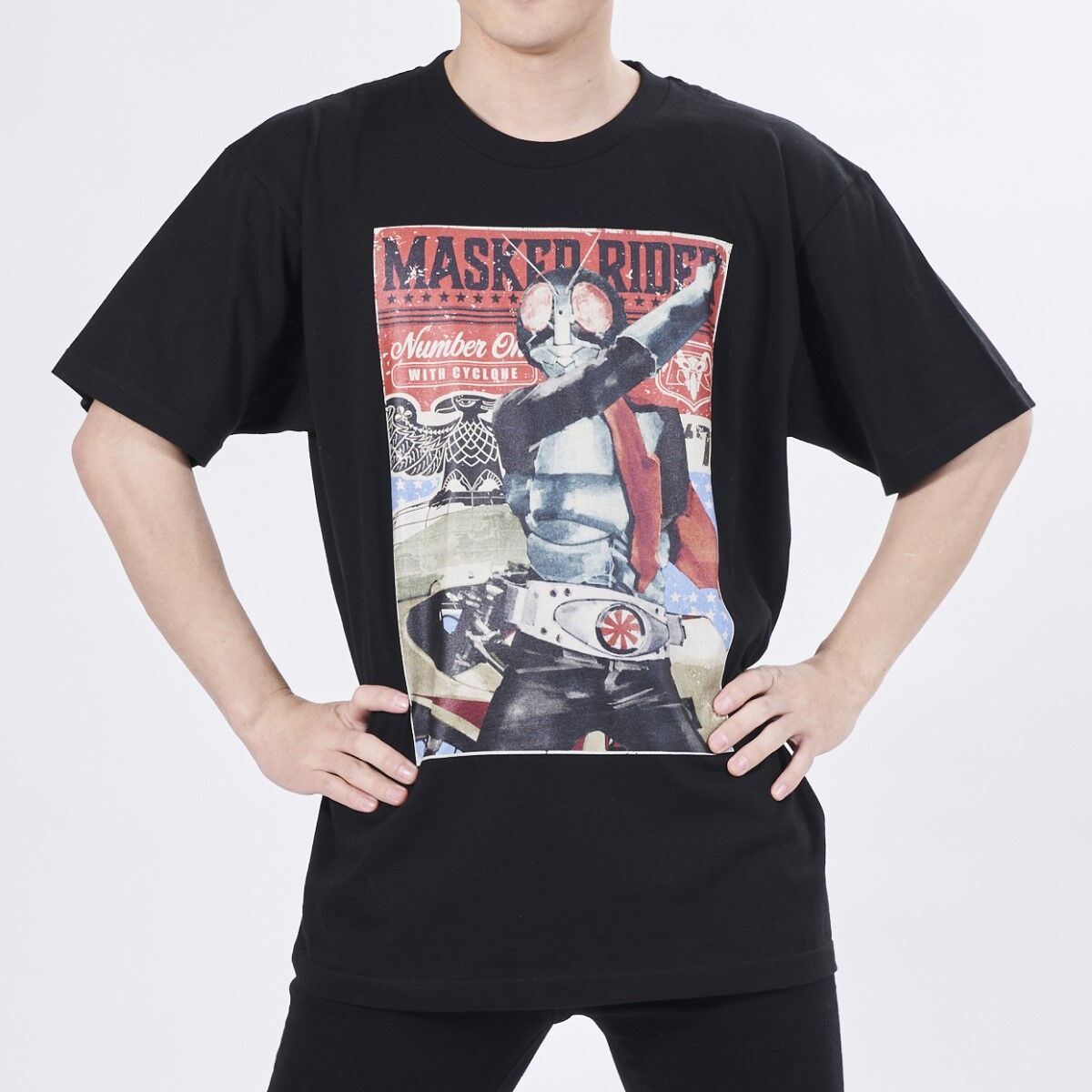 菅原芳人計画 仮面ライダー ヒーロー誕生Tシャツ | 仮面ライダー