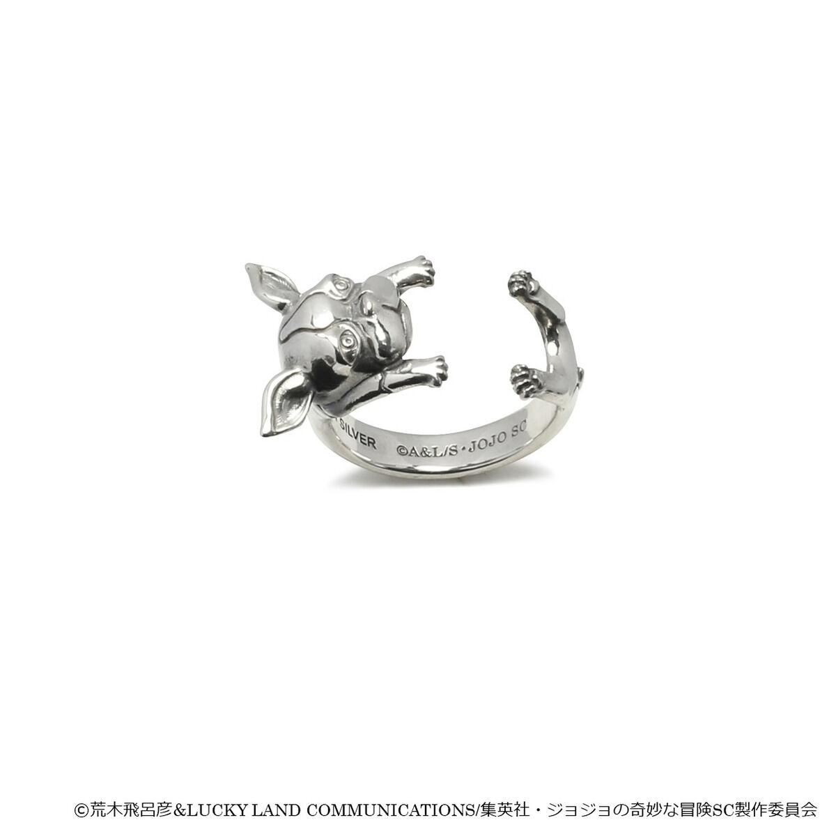 JAM  MADE ジョジョの奇妙な冒険 イギー リング シルバー925 JAM HOME MADEコラボ】ジョジョの奇妙な冒険 スターダストクルセイダー