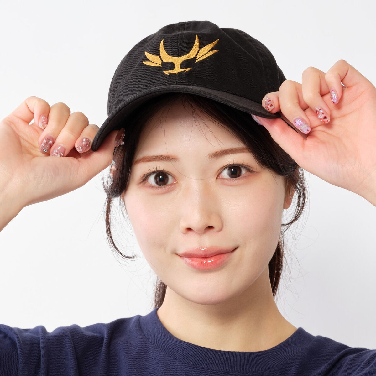今日中に購入で本日発送！　Bott 刺繍ロゴキャップ ブラック AOW-017｜OTTOキャップ オリジナル3D刺繍 ブラックボディ 1色1箇所刺繍