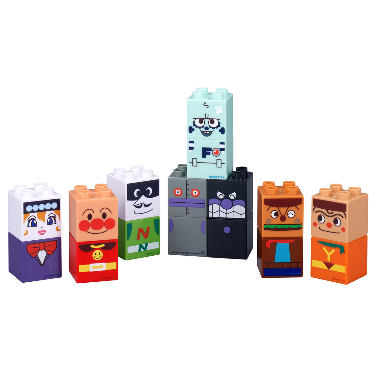 アンパンマンとおともだちブロックセット２