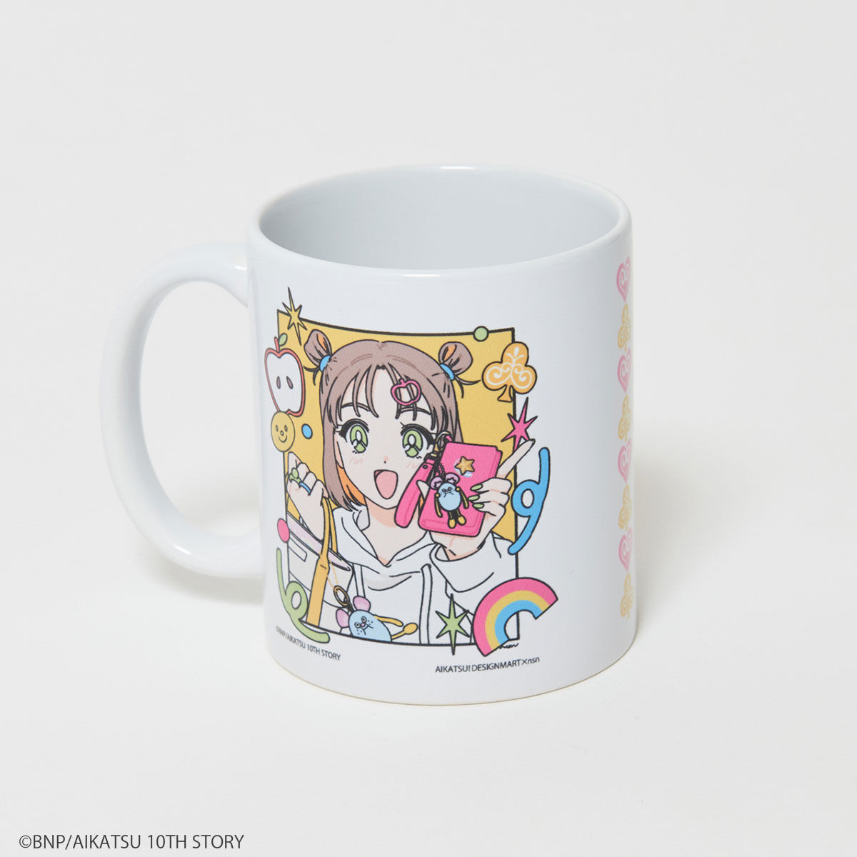 予約販売】AIKATSU！DESIGNMART×nsn マグカップ -CUTE＆POP