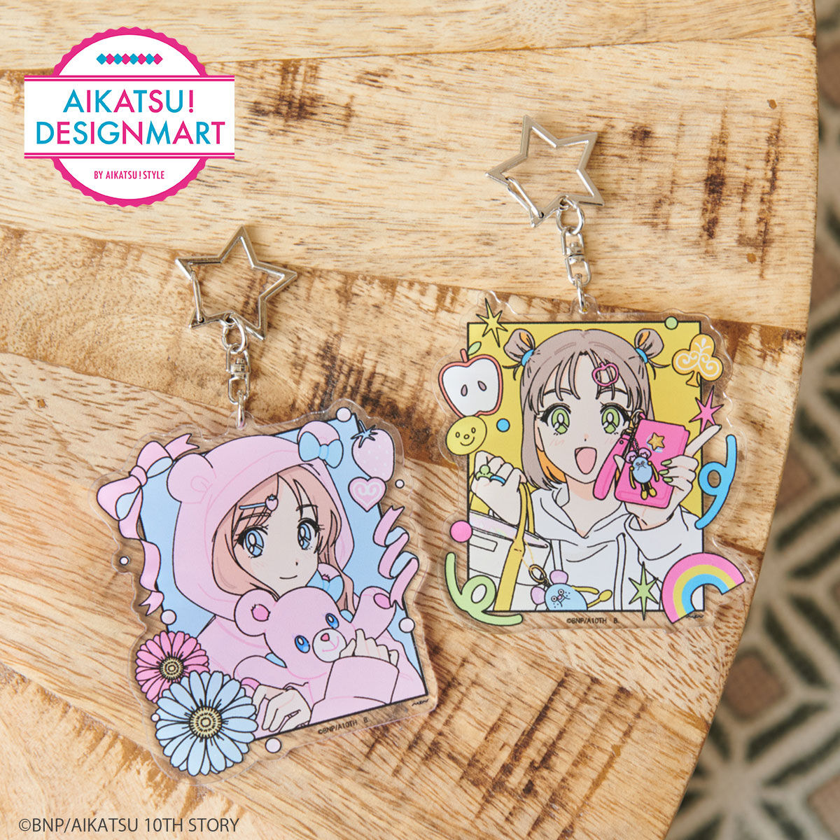 予約販売】1AIKATSU！DESIGNMART×nsn アクリルキーホルダー | アイカツ