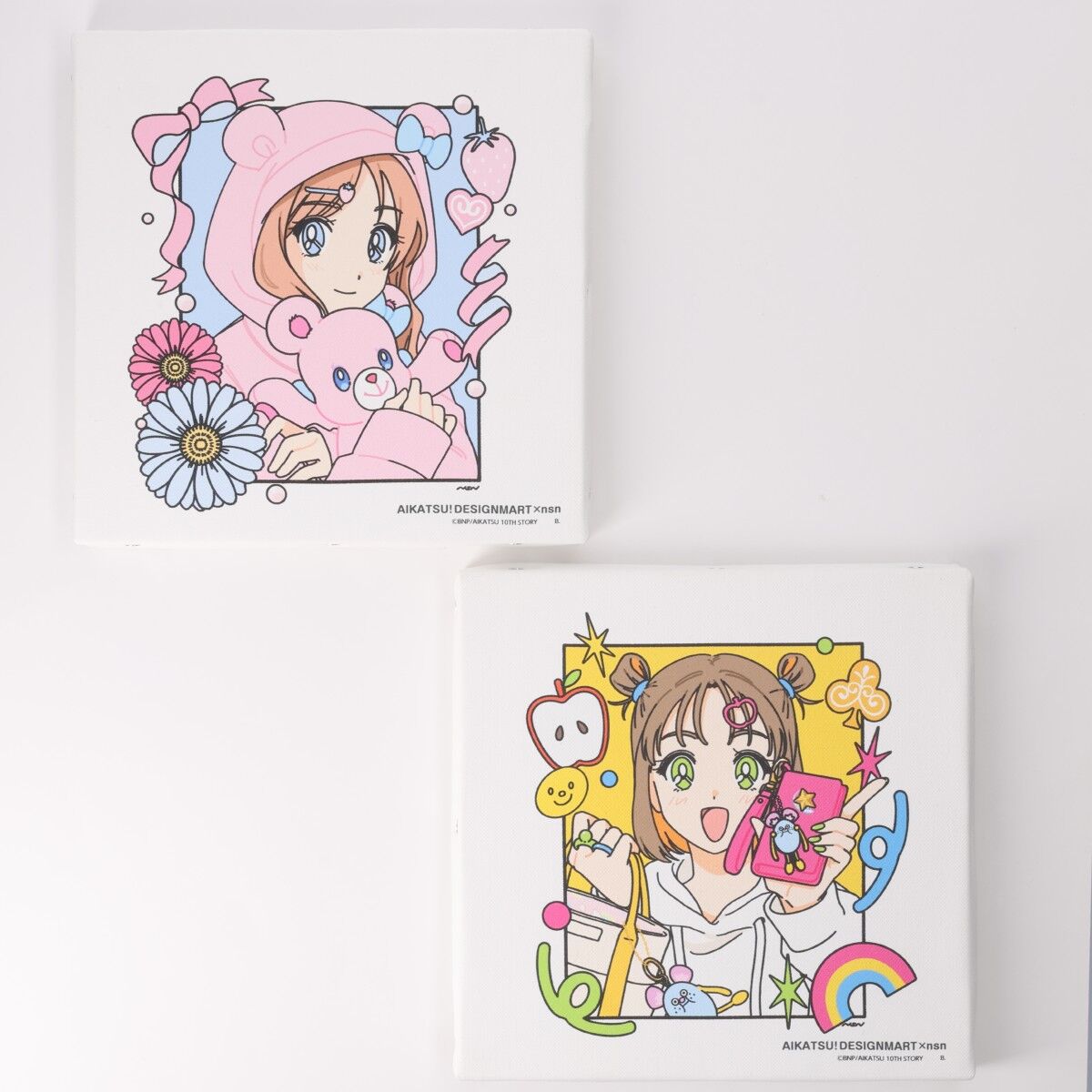 予約販売】 AIKATSU！DESIGNMART×nsn キャンバスボード | アイカツ