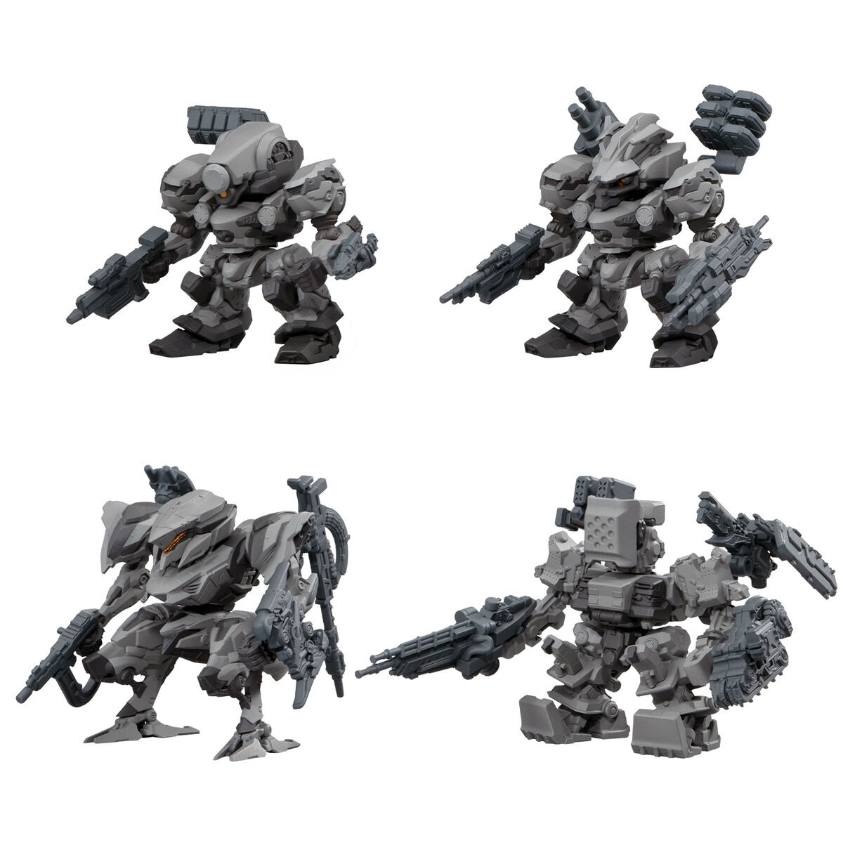 アーマード・コア ワンフィギュアシリーズ 6体セット ARMORED CORE VI FIRES OF RUBICON アセンブルコレクション Vol.01