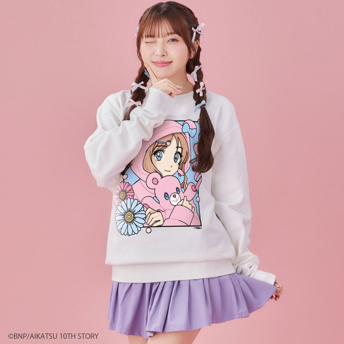 予約販売】AIKATSU！DESIGNMART×nsn スウェット | アイカツ！シリーズ
