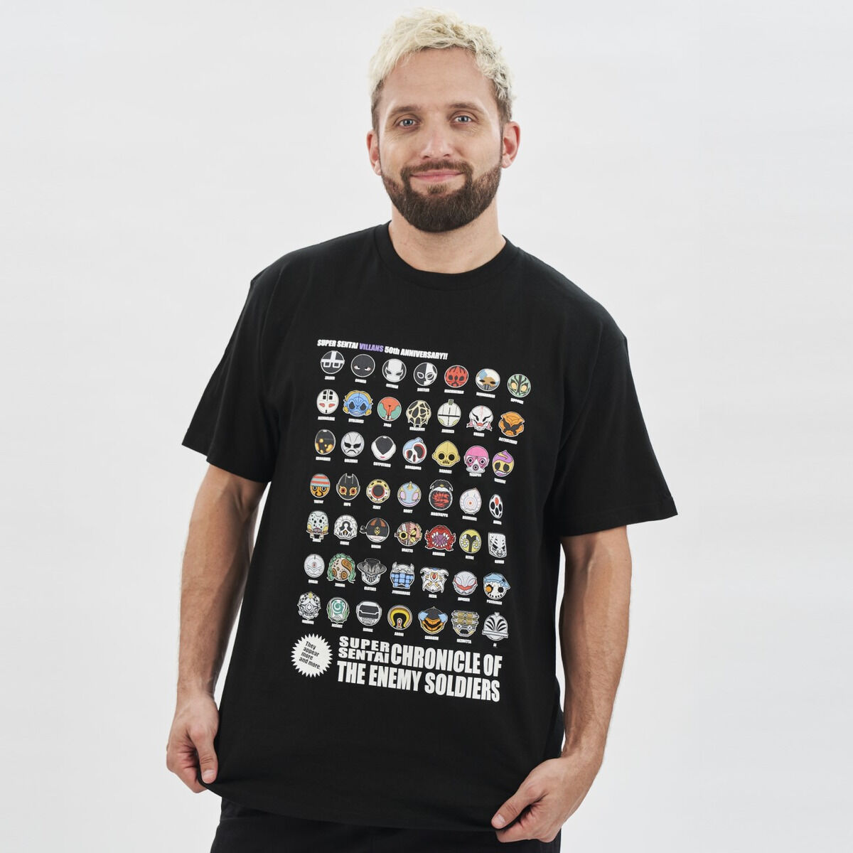 スーパー戦隊50th×K-SuKe 歴代敵兵士 Tシャツ | 宇宙戦隊キュウ 