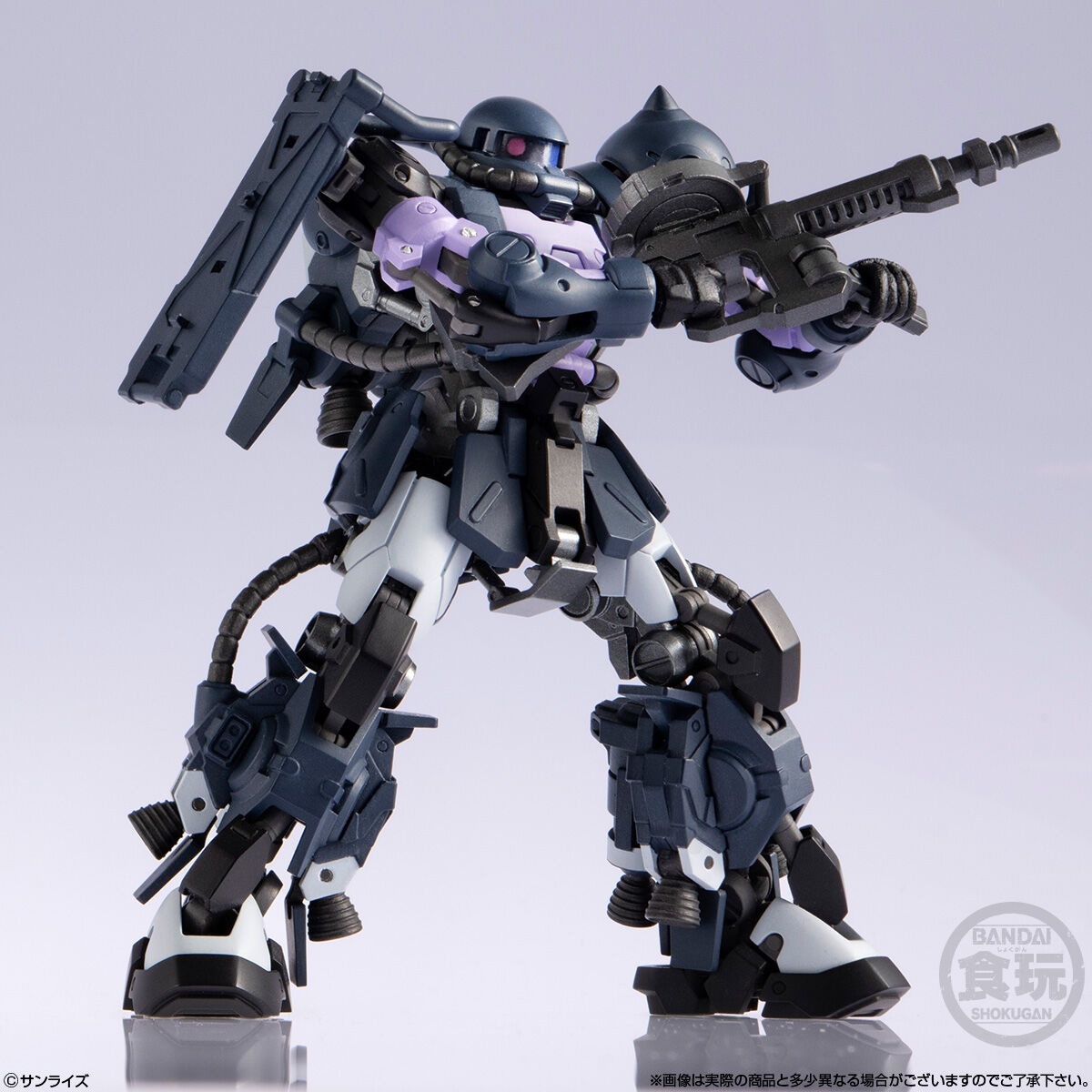 らんごく　ザク　スパイクアーマー ガンダムアーティファクトPRO 高機動型ザクII(黒い三連星仕様) | 機動