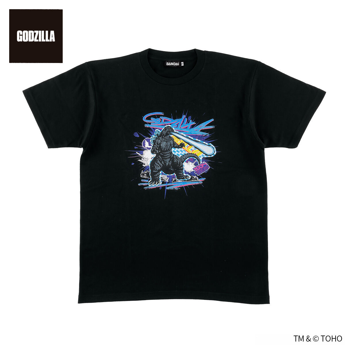 ゴジラ ステッカーアート Tシャツ | ゴジラシリーズ ファッション