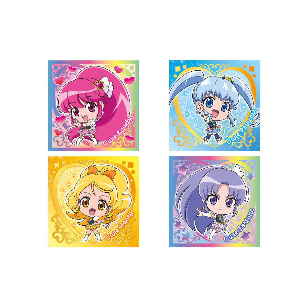 にふぉるめーしょん プリキュアオールスターズ シールウエハース4(20個