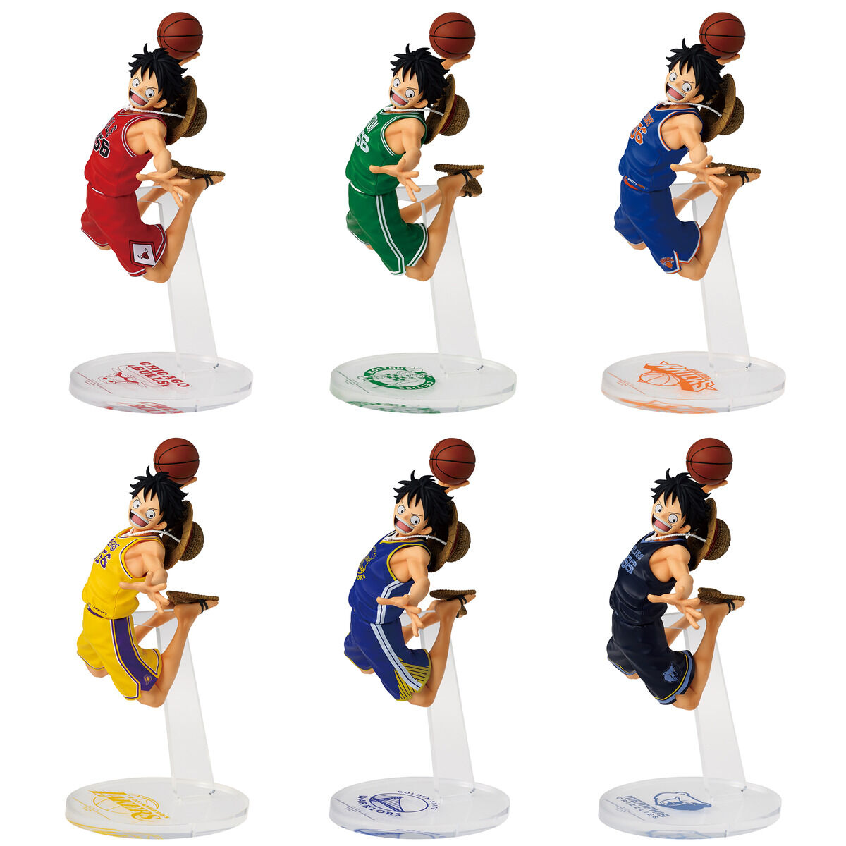5セット ワンピース ルフィ × NBA MASTER STARS PIECE ONE PIECE × NBA MASTER STARS PIECE THE MONKEY.D.LUFFY【3次:2026年8