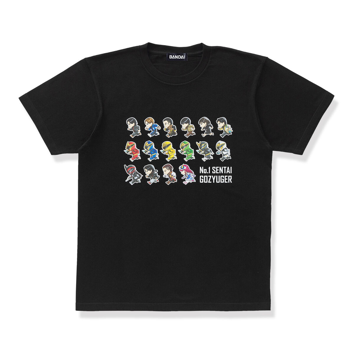 ナンバーワン戦隊ゴジュウジャー 走るデフォルメシリーズ Tシャツ