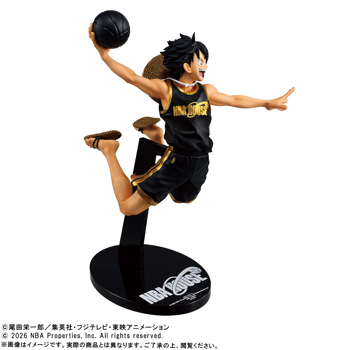 ONE PIECE × NBA MASTER STARS PIECE THE MONKEY.D.LUFFY NBA HOUSE
