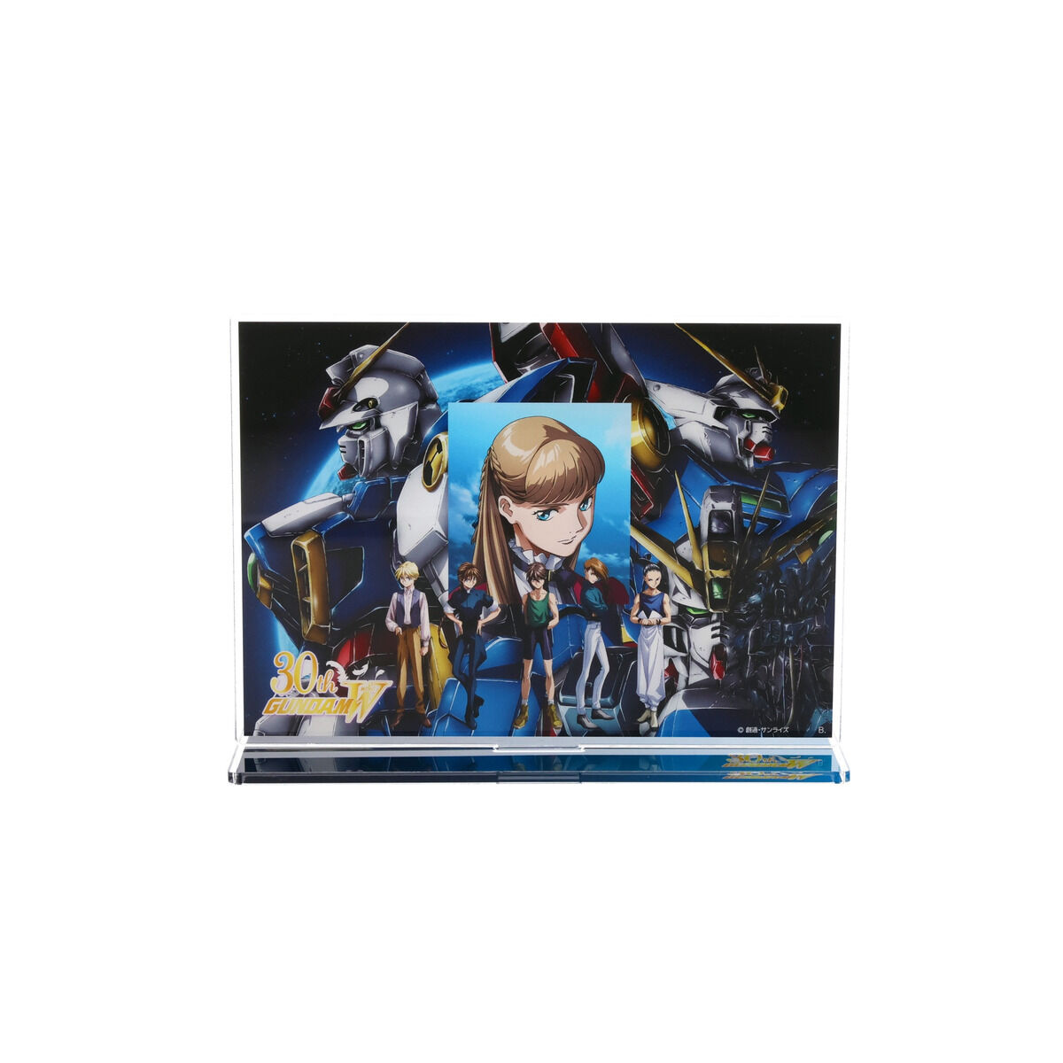 藤のスタンド、期間限定‼️レトロ 新機動戦記ガンダムW 30周年キービジュアル アクリルスタンド【2026年6