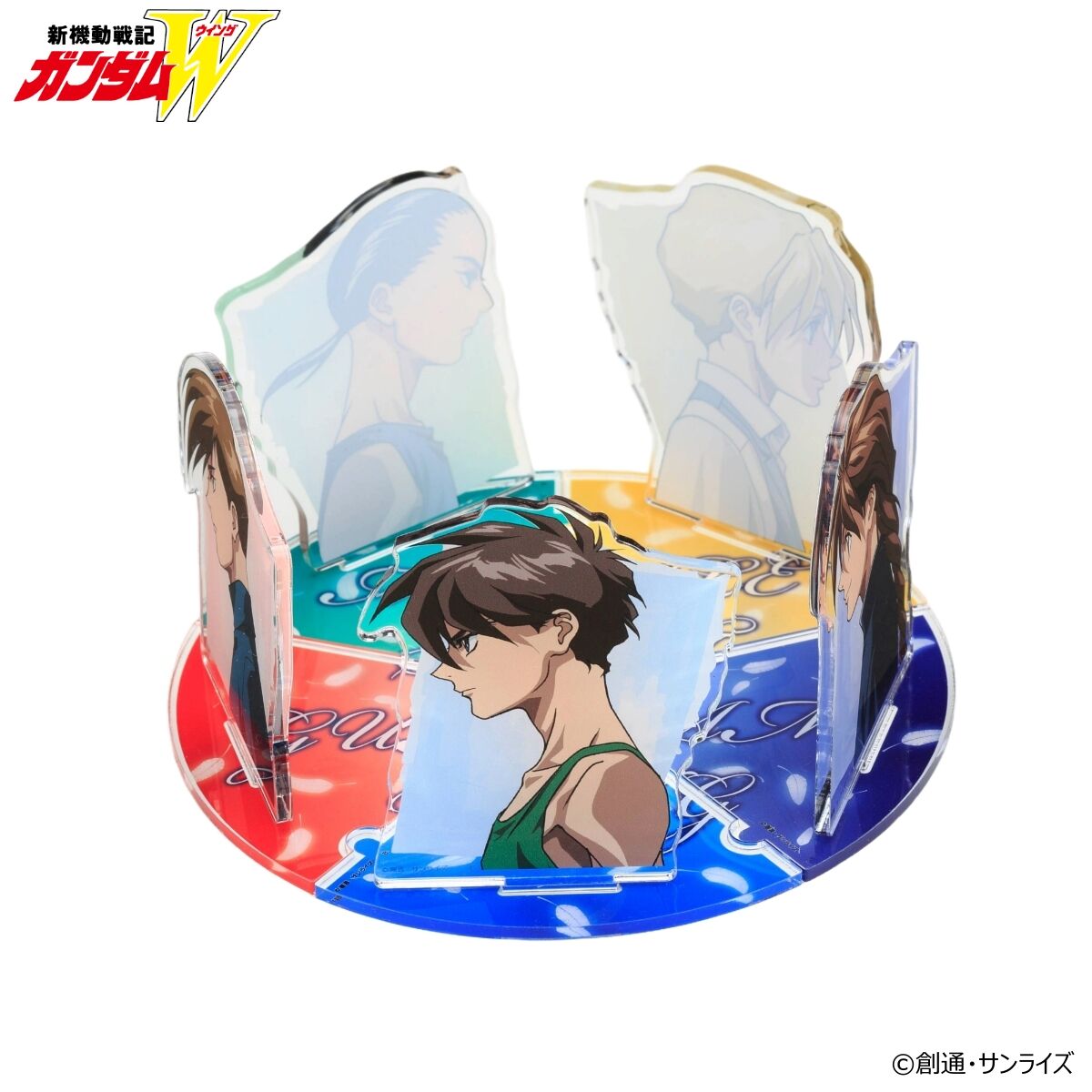 新機動戦記ガンダムW 横顔イラスト アクリルスタンドセット【2026年6月