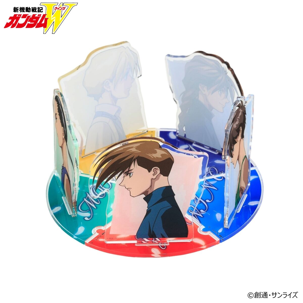 新機動戦記ガンダムW 横顔イラスト アクリルスタンドセット【2026年6月