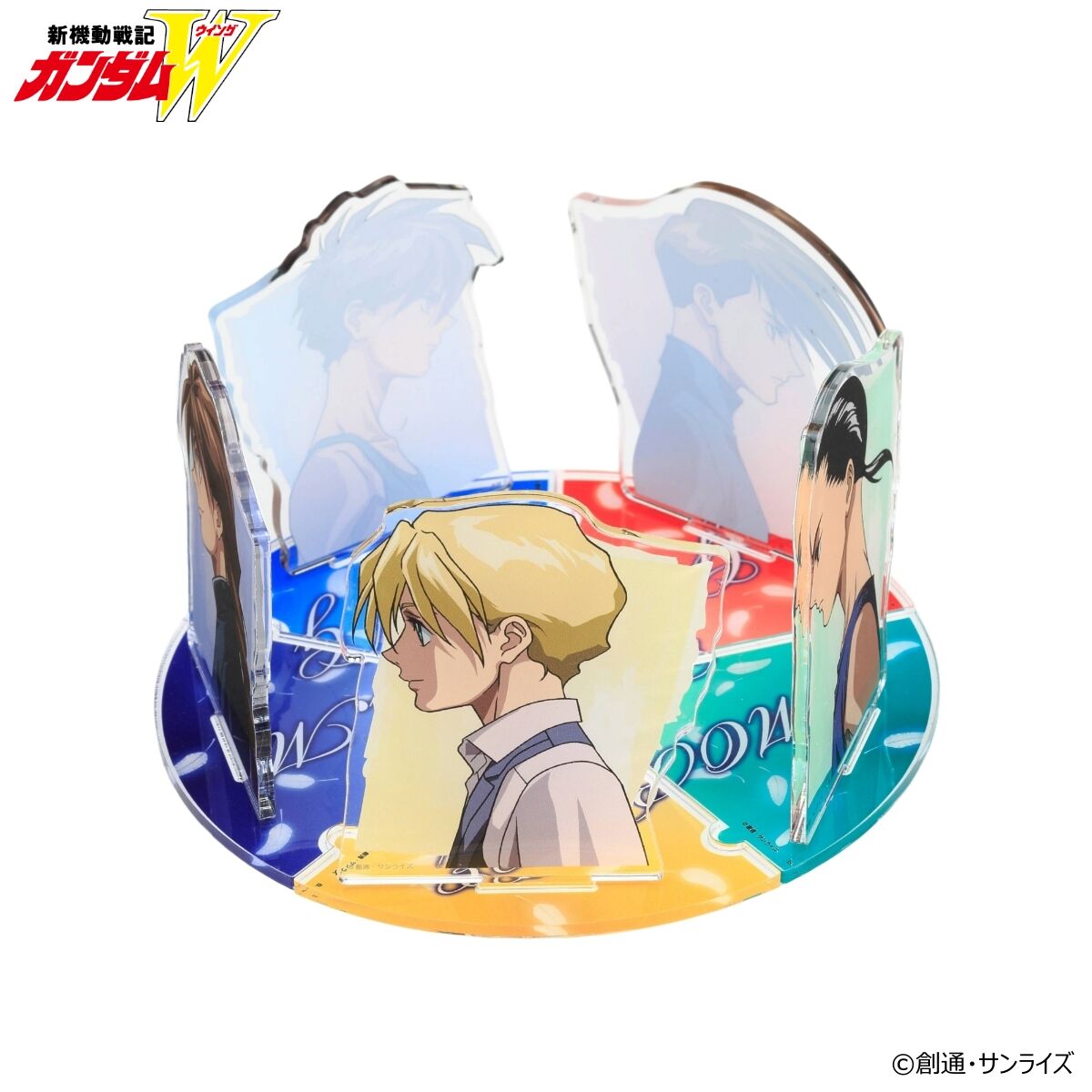 新機動戦記ガンダムW 横顔イラスト アクリルスタンドセット【2026年6月 