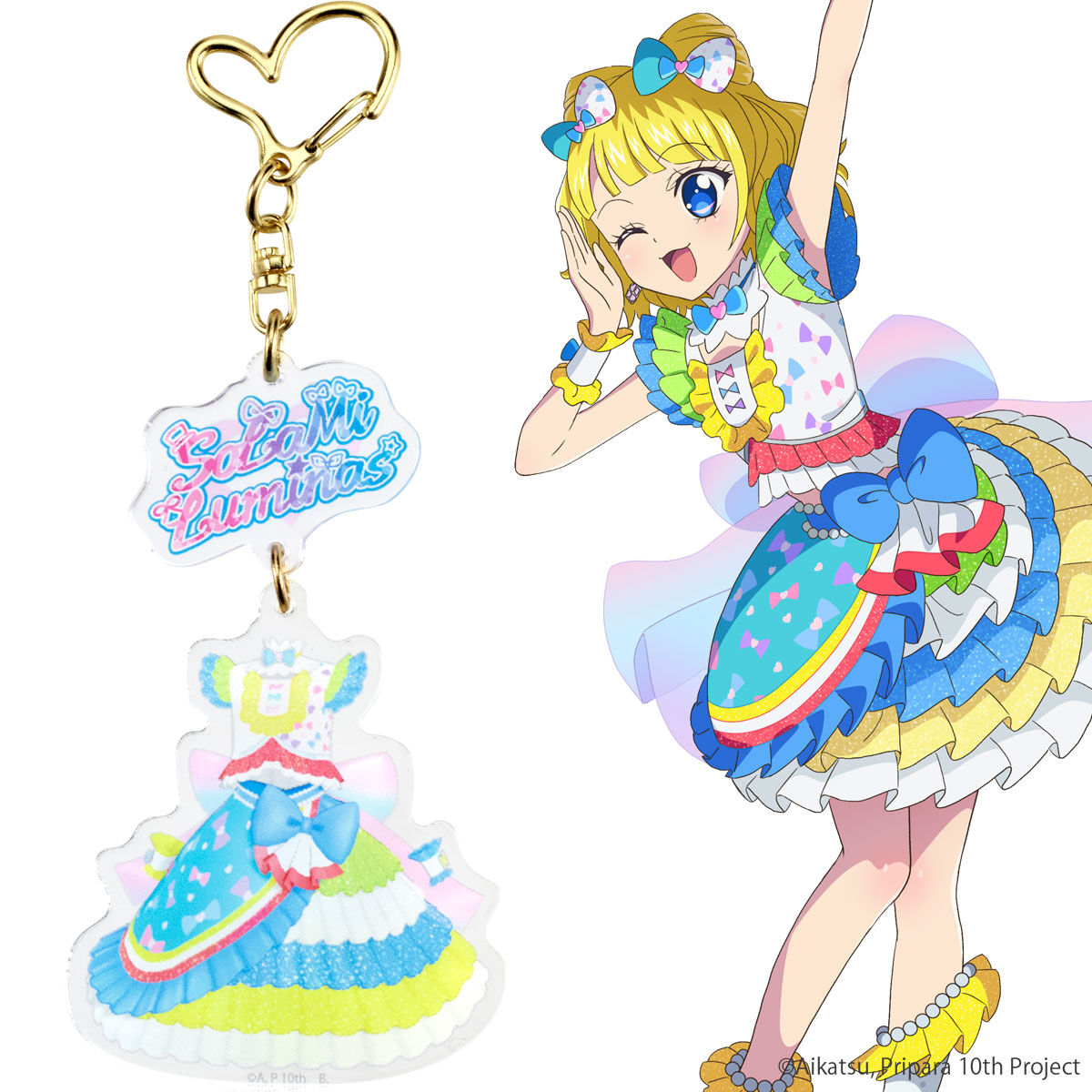 アイカツ！×プリパラ CD 各特典 アクリルキーホルダー アクリルキーホルダー「アイカツ！×プリパラ THE MOVIE -出会いの