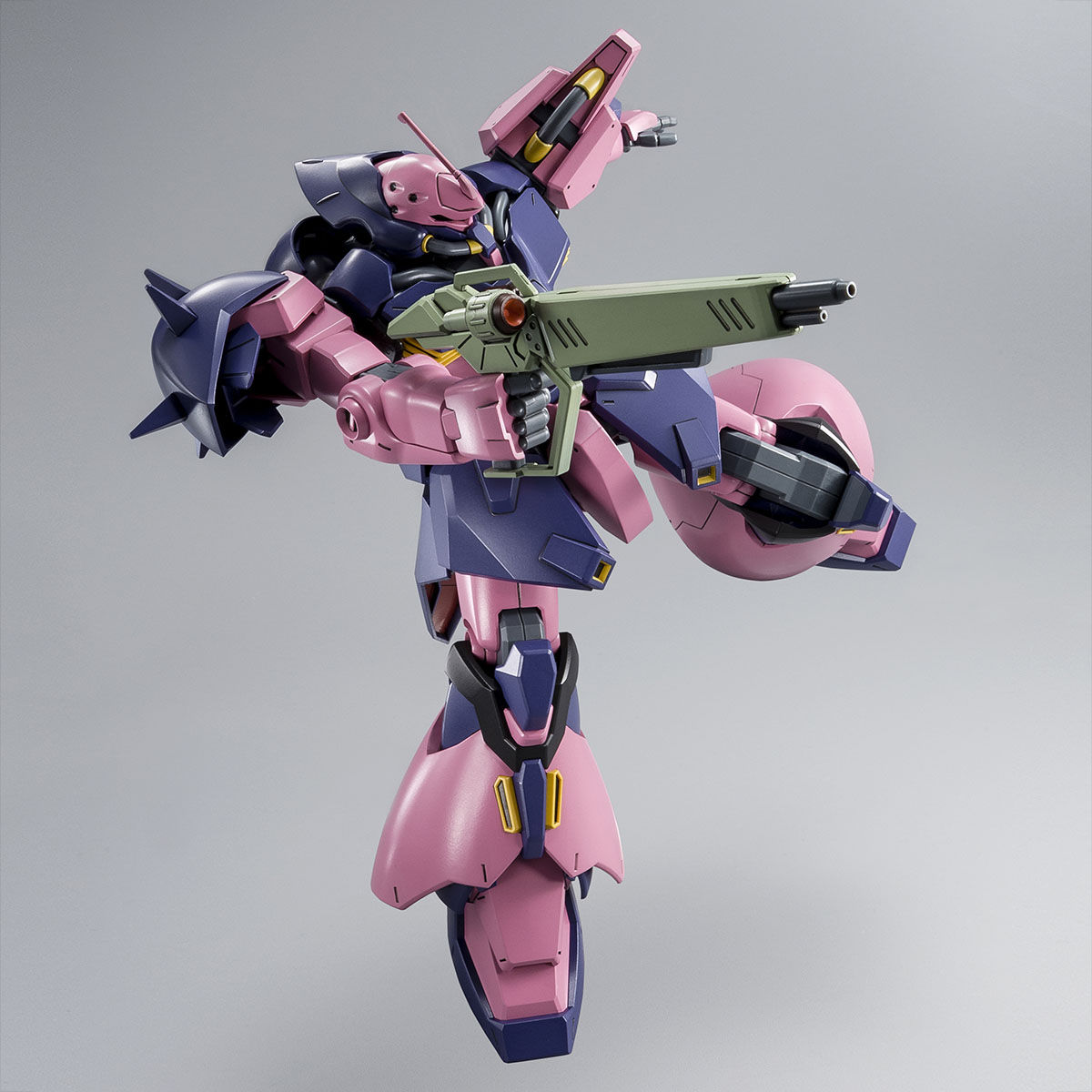 hg メッサー 指揮官機 2号機 1号機 塗装完成品 ガトリング デカール付き ガンプラ「HG メッサーF02型（指揮官機）再販分」の2次受注を本日1月30