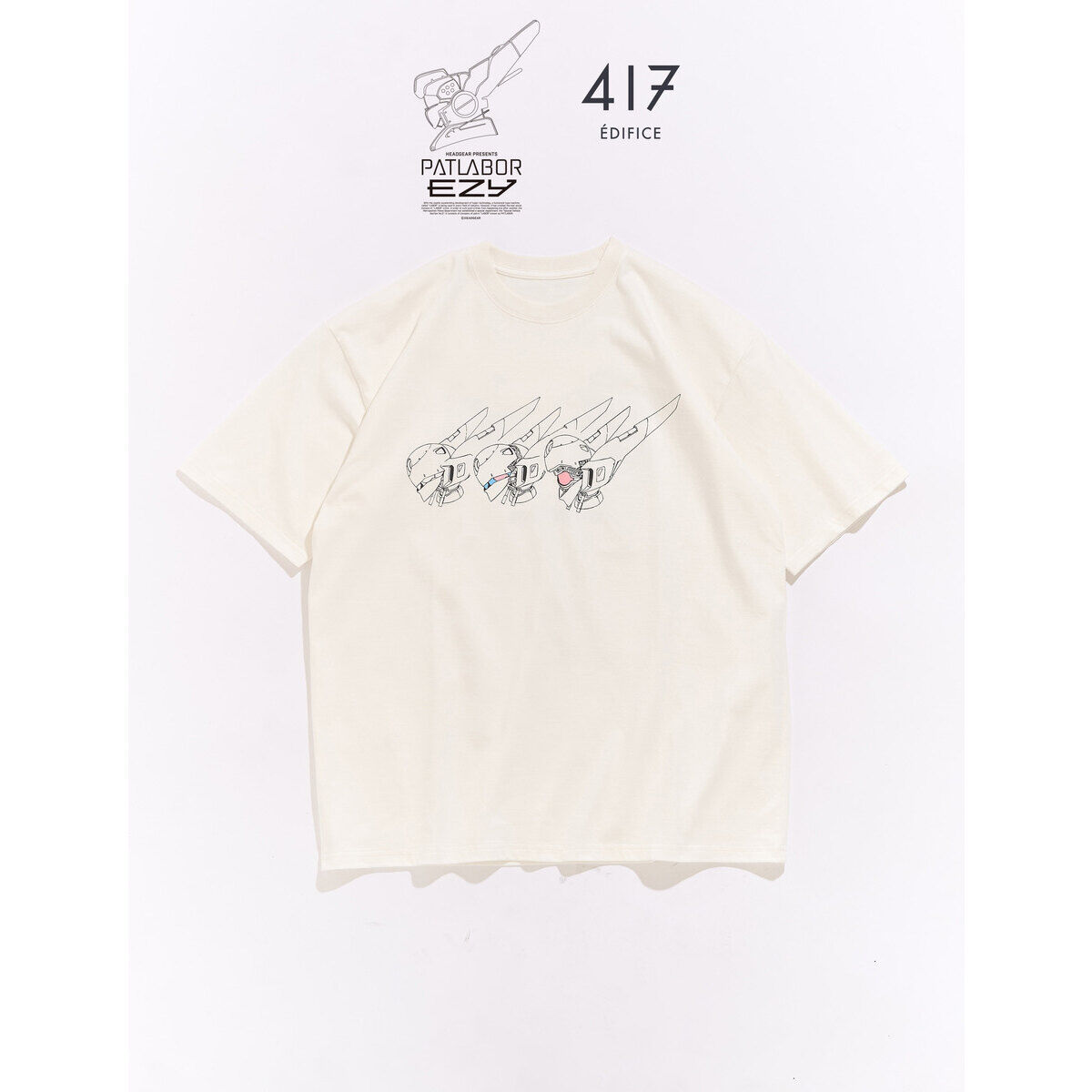 PATLABOR EZY*417 TSH AV-X0 零式グラフィック 白（全3サイズ