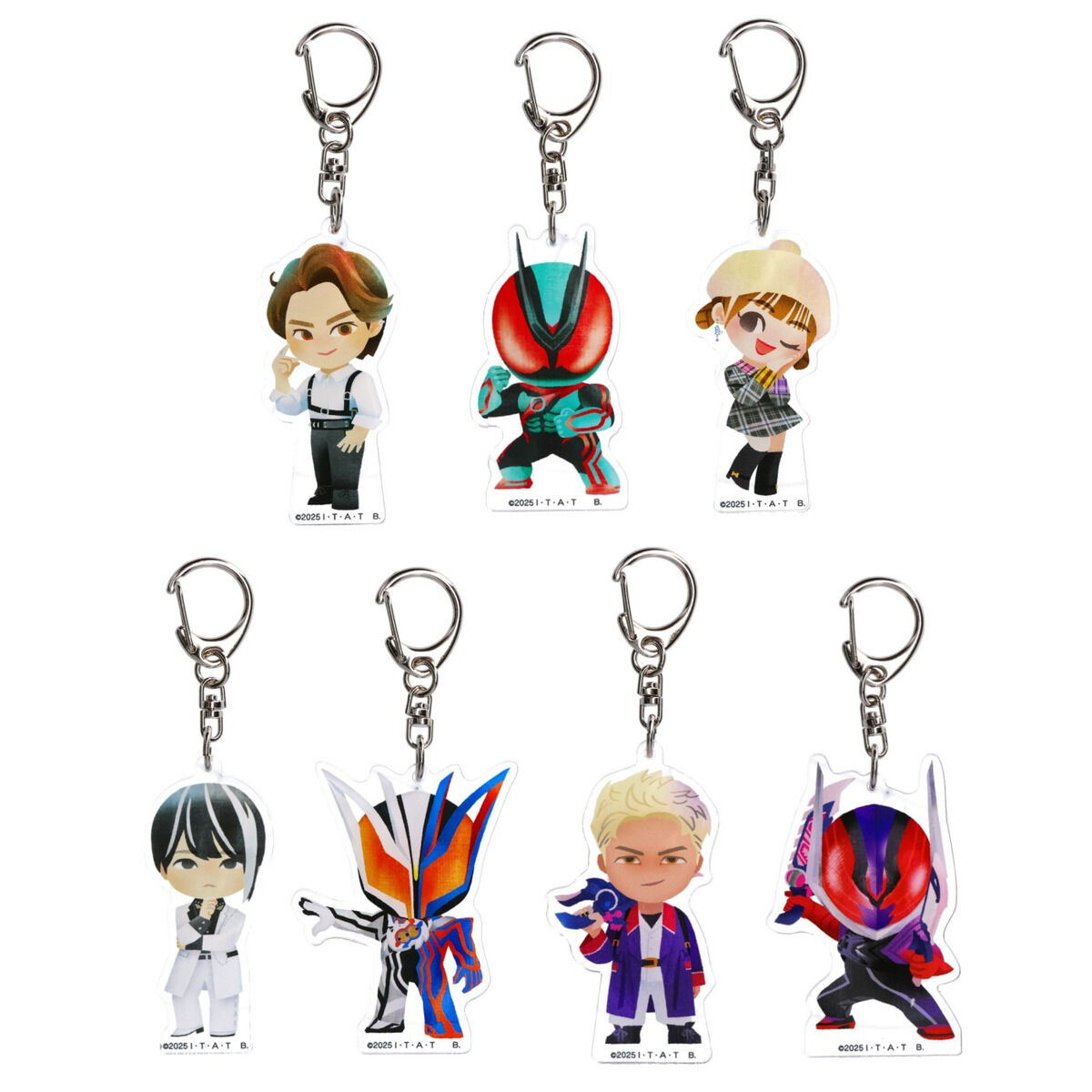 仮面ライダーゼッツ デフォルメ アクリルチャーム 7種 | 仮面ライダー