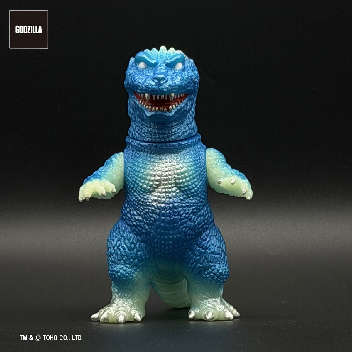 スラコ　ゴーストブルーver. 新品未開封　ソフビ GVA-MC ゴジラ（2001）ブルーグロー（ピコピコ） | ゴジラシリーズ