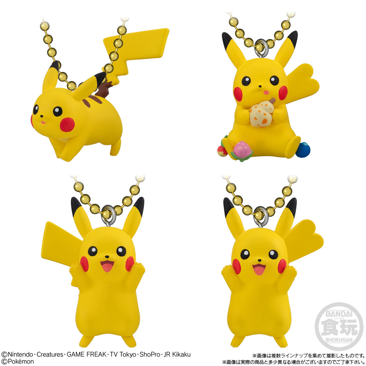 ピカチュウマスコット＆ビスケット ピカチュウだらけのホリデー！(10個