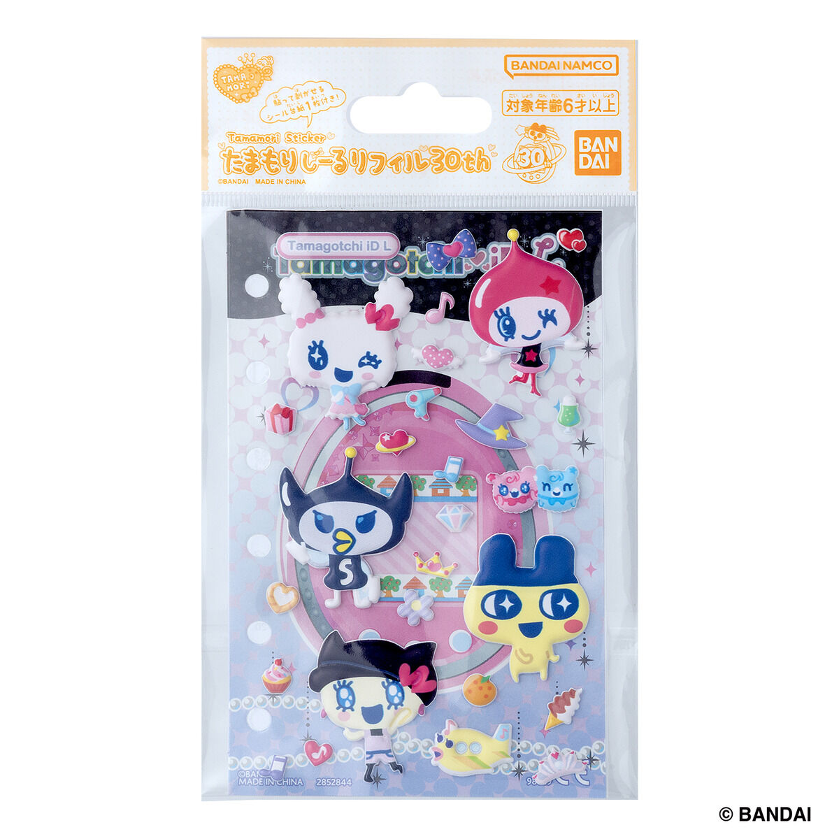 たまもりしーるリフィル30th　Tamagotchi iD Lセット