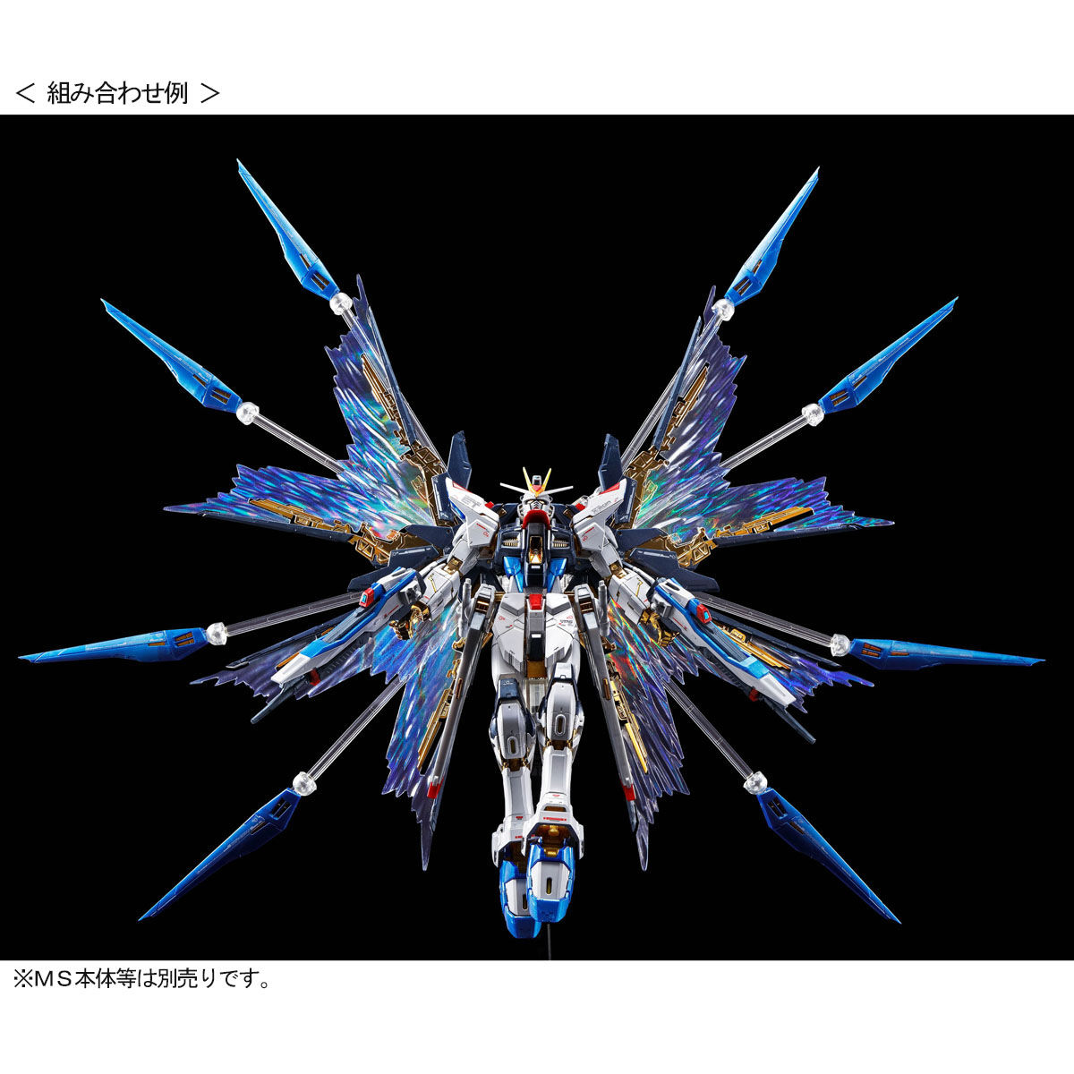 RG 1/144 ストライクフリーダムガンダム用 拡張エフェクトユニット RG 1/144 ストライクフリーダムガンダム用 拡張エフェクトユニット
