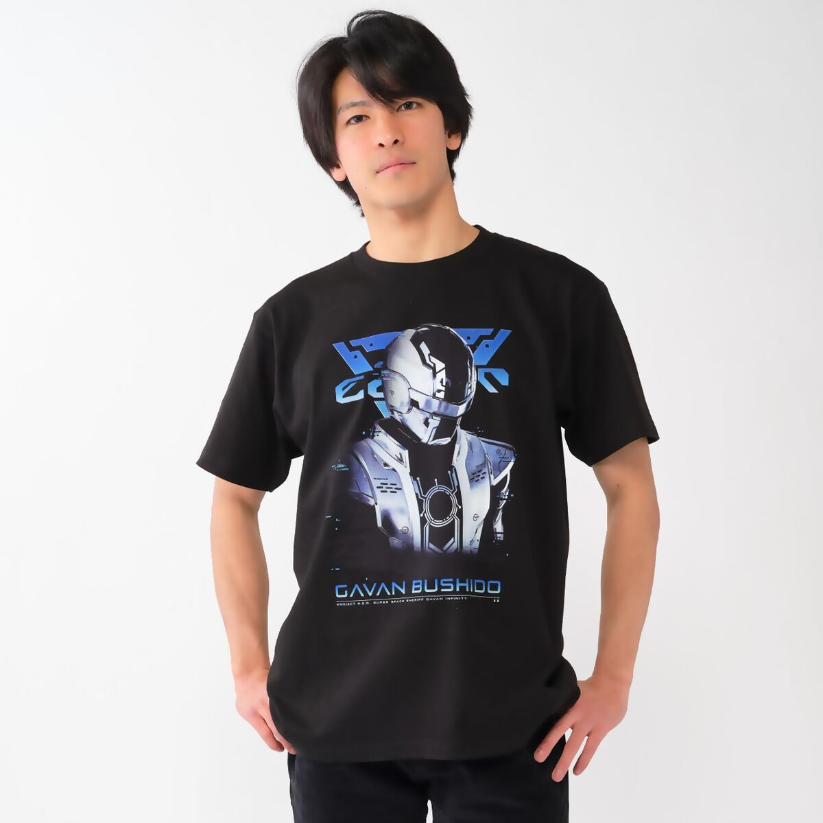 超宇宙刑事ギャバン インフィニティ Tシャツ ギャバン・ブシドー柄