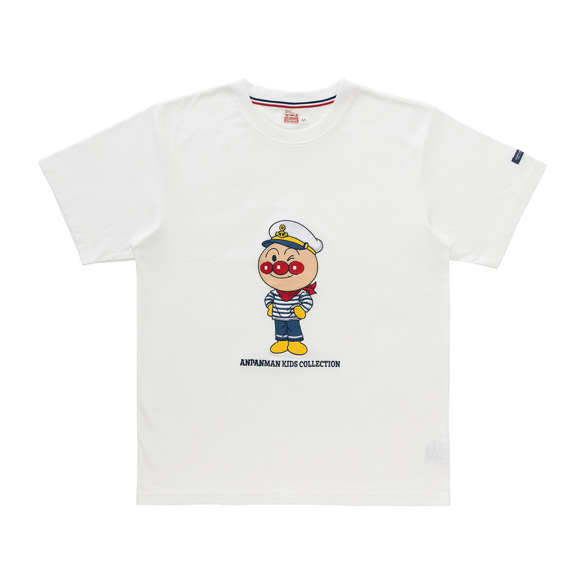 アンパンマンマリン刺繍半袖Tシャツ 大人 | それいけ！アンパンマン 
