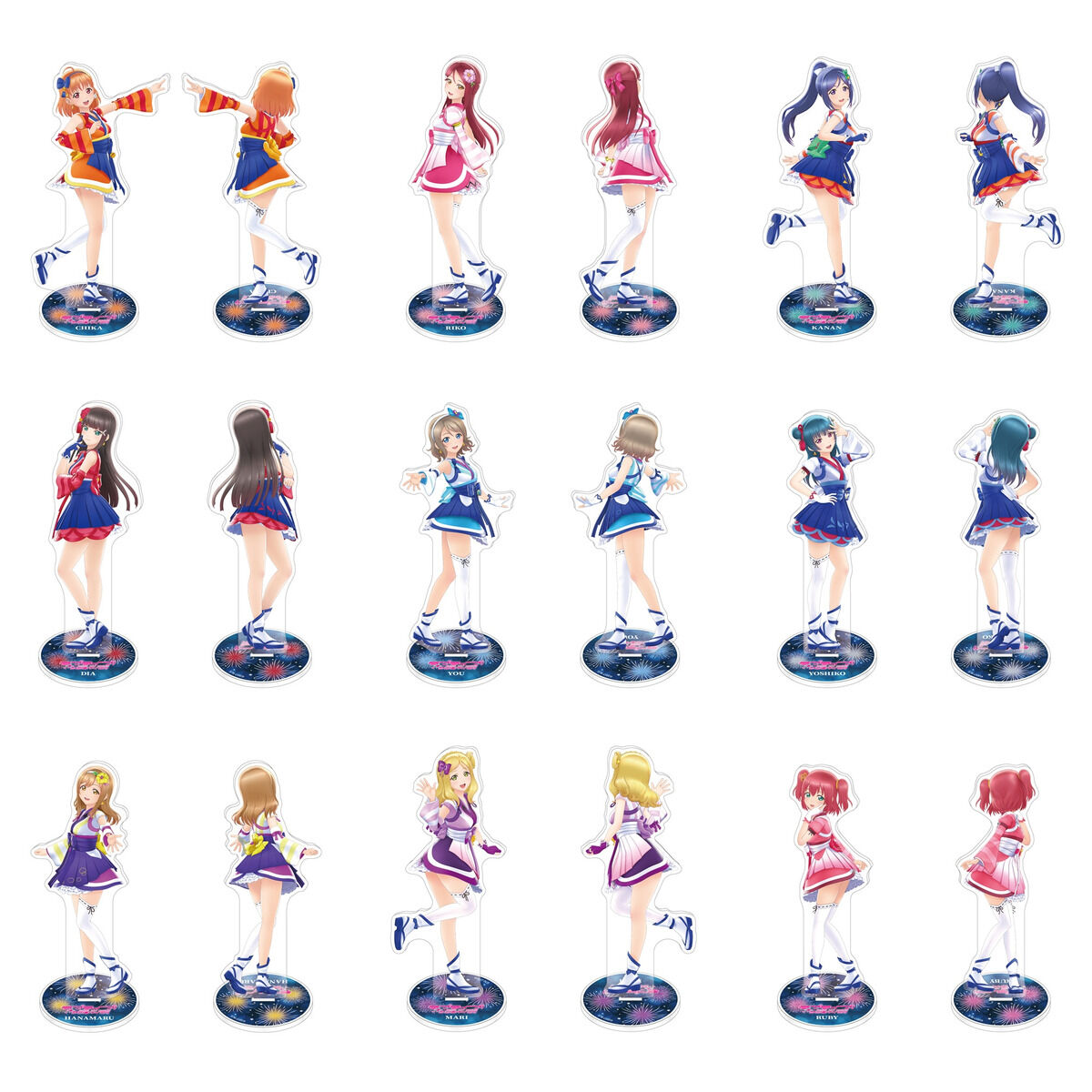 ラブライブ！サンシャイン!! 両面アクリルスタンド「未熟DREAMER」（全