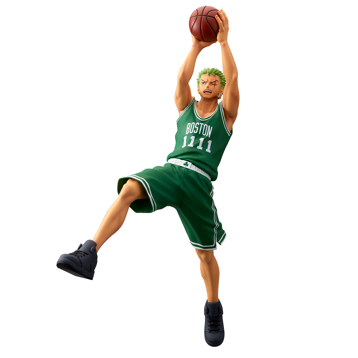 ONE PIECE × NBA MASTER STARS PIECE THE RORONOA ZORO BOSTON CELTICS