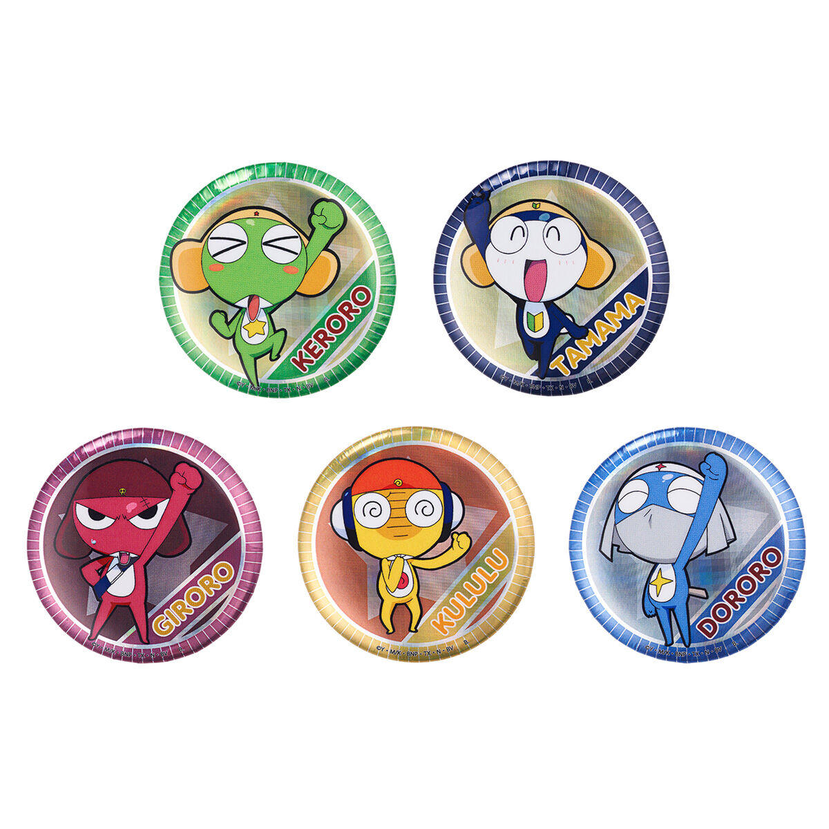 ケロロ軍曹 ホロ缶バッジ(全5種)【6月発送】 | ファッション