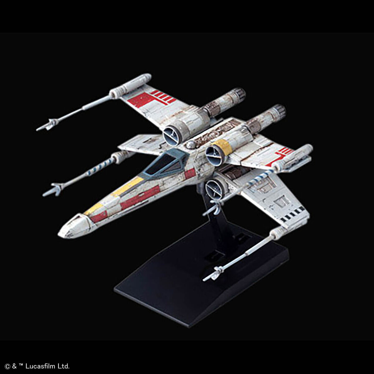 Bandai Vehicle Model No.020 T-65B X-Wing Star Fighter Twin Ion Engine/Ln Space Superiority Fighter + Twin Ion Engine/Ad Advanced x1(Star Wars Ⅳ: A New Hope)