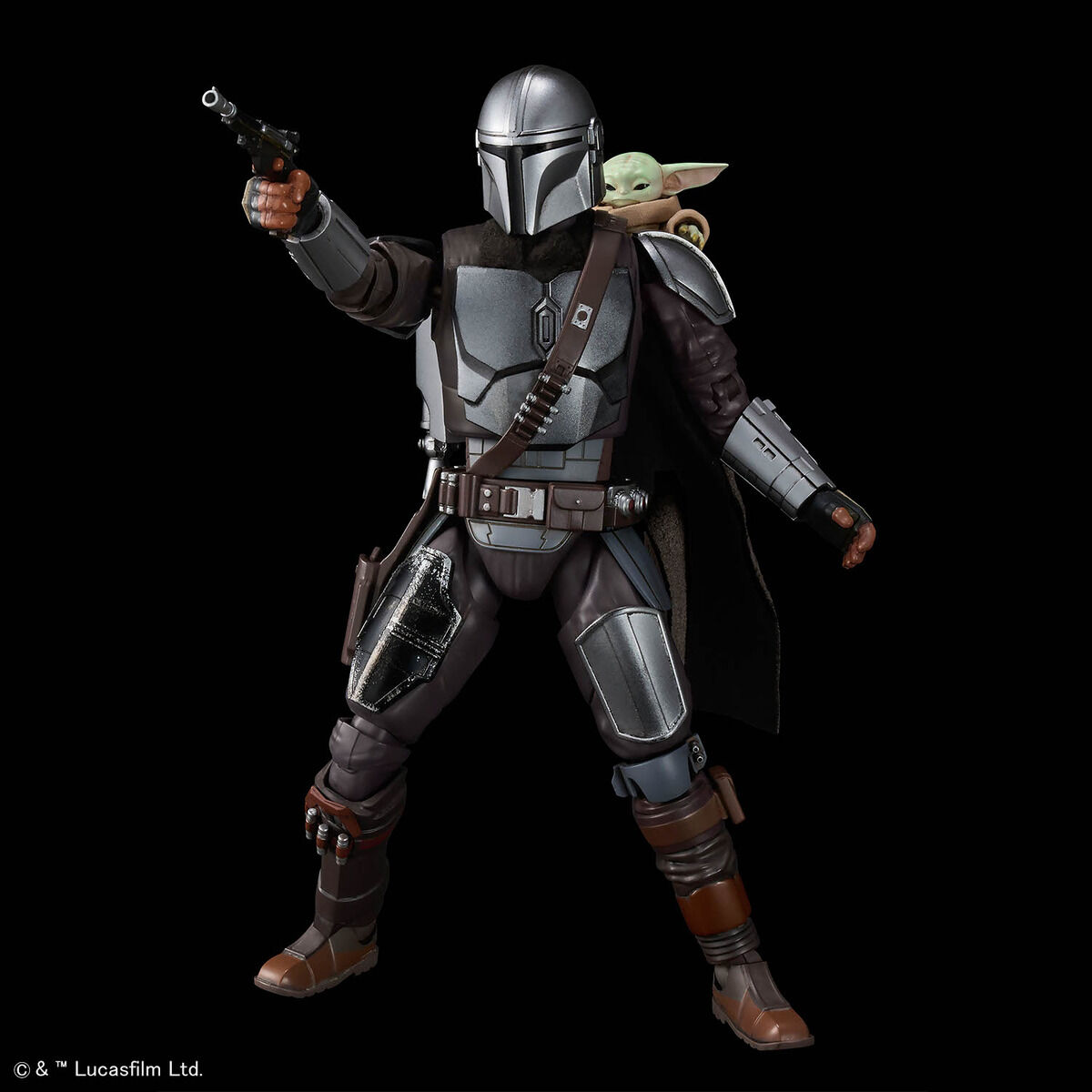 Bandai 1/12 Plastic Model Din Djarin + Grogu(Star Wars : The Mandalorian and Grogu)