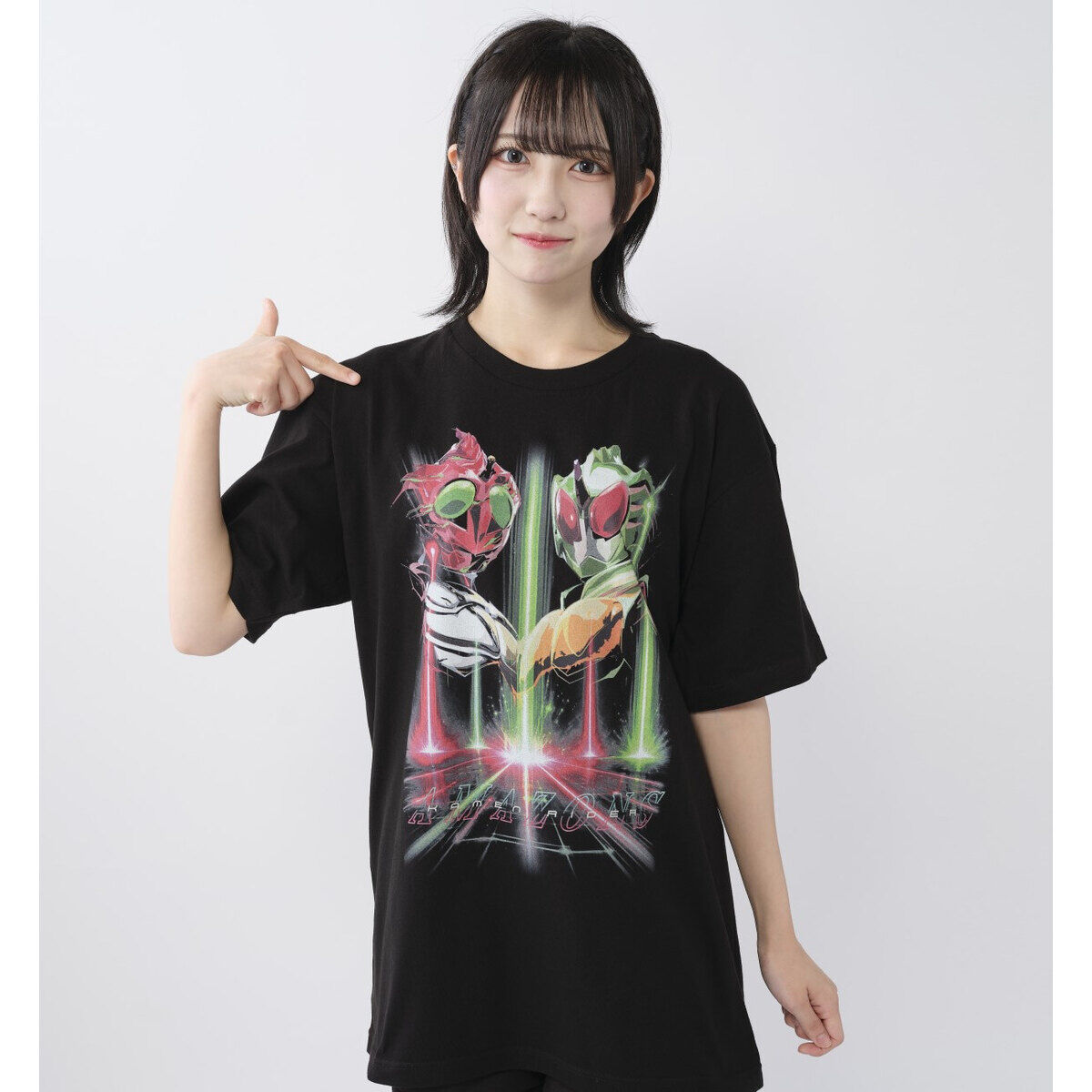 仮面ライダーアマゾンズ 10周年記念 カラープリントTシャツ | 仮面