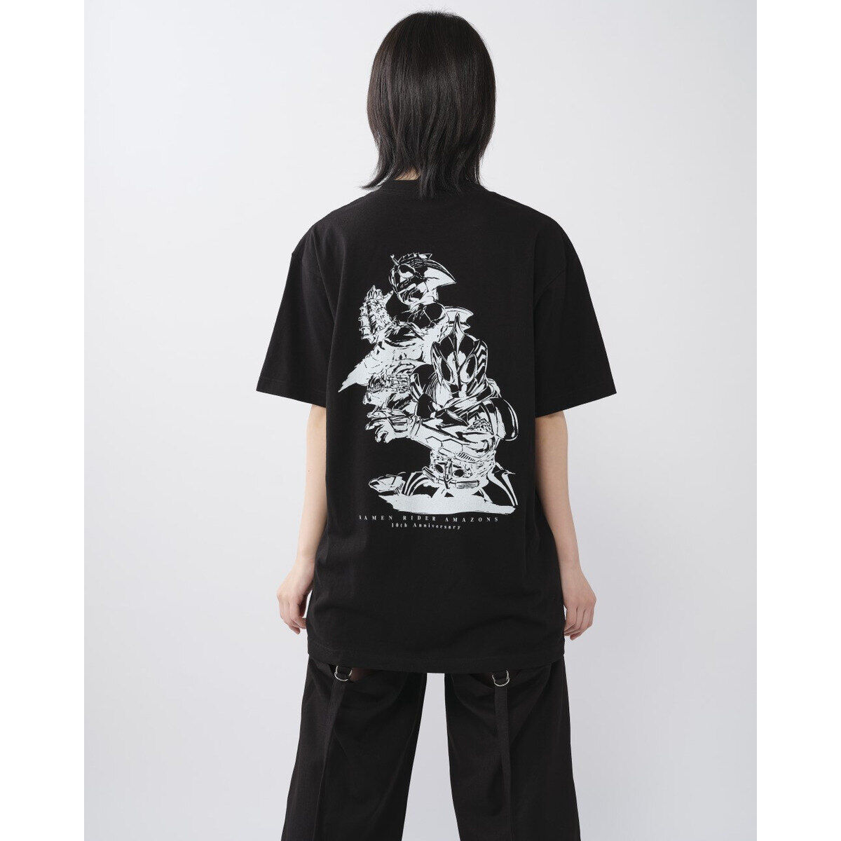 仮面ライダーアマゾンズ 10周年記念 マークワンポイントTシャツ | 仮面