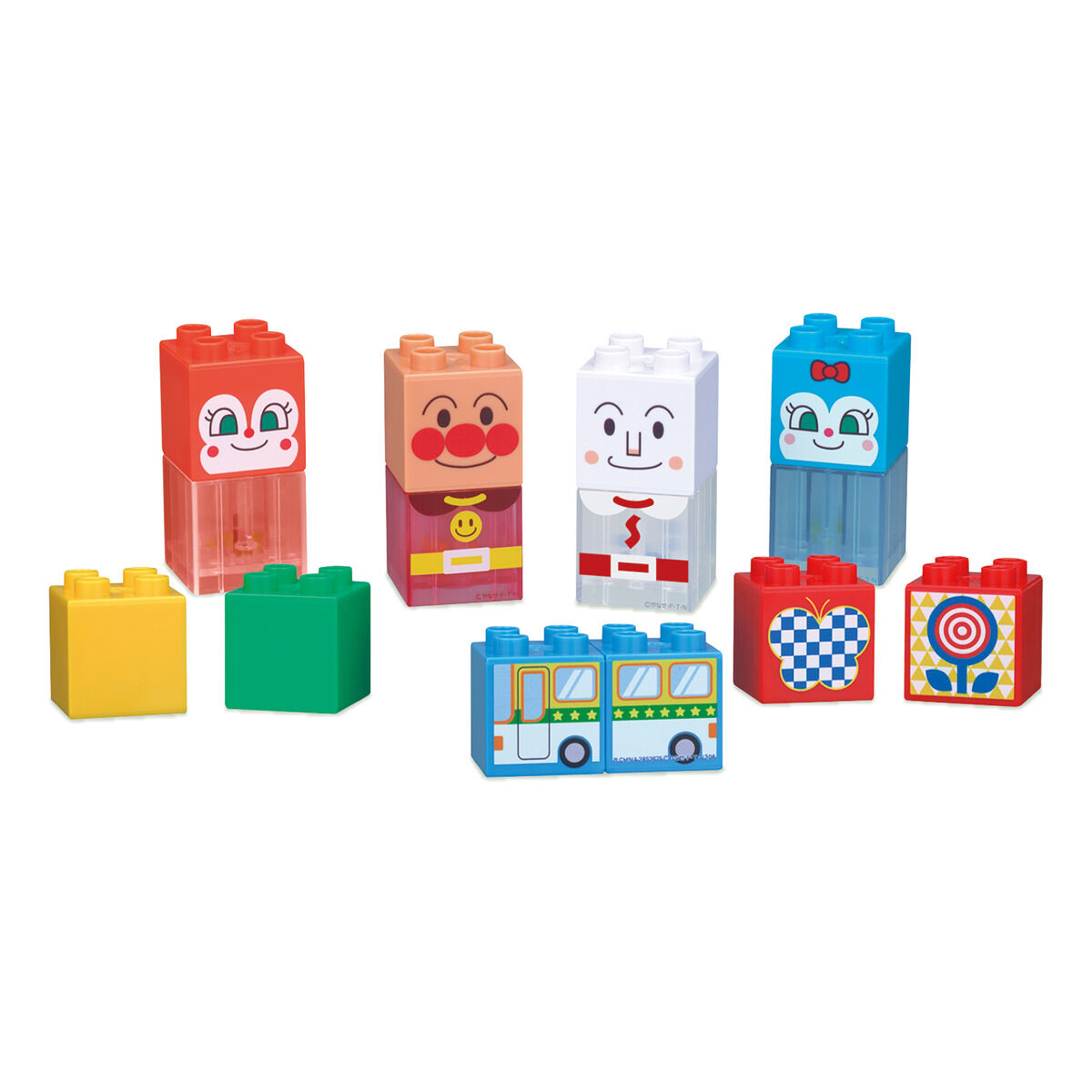 シャカシャカたのしい！ １才からのおともだちブロックセット