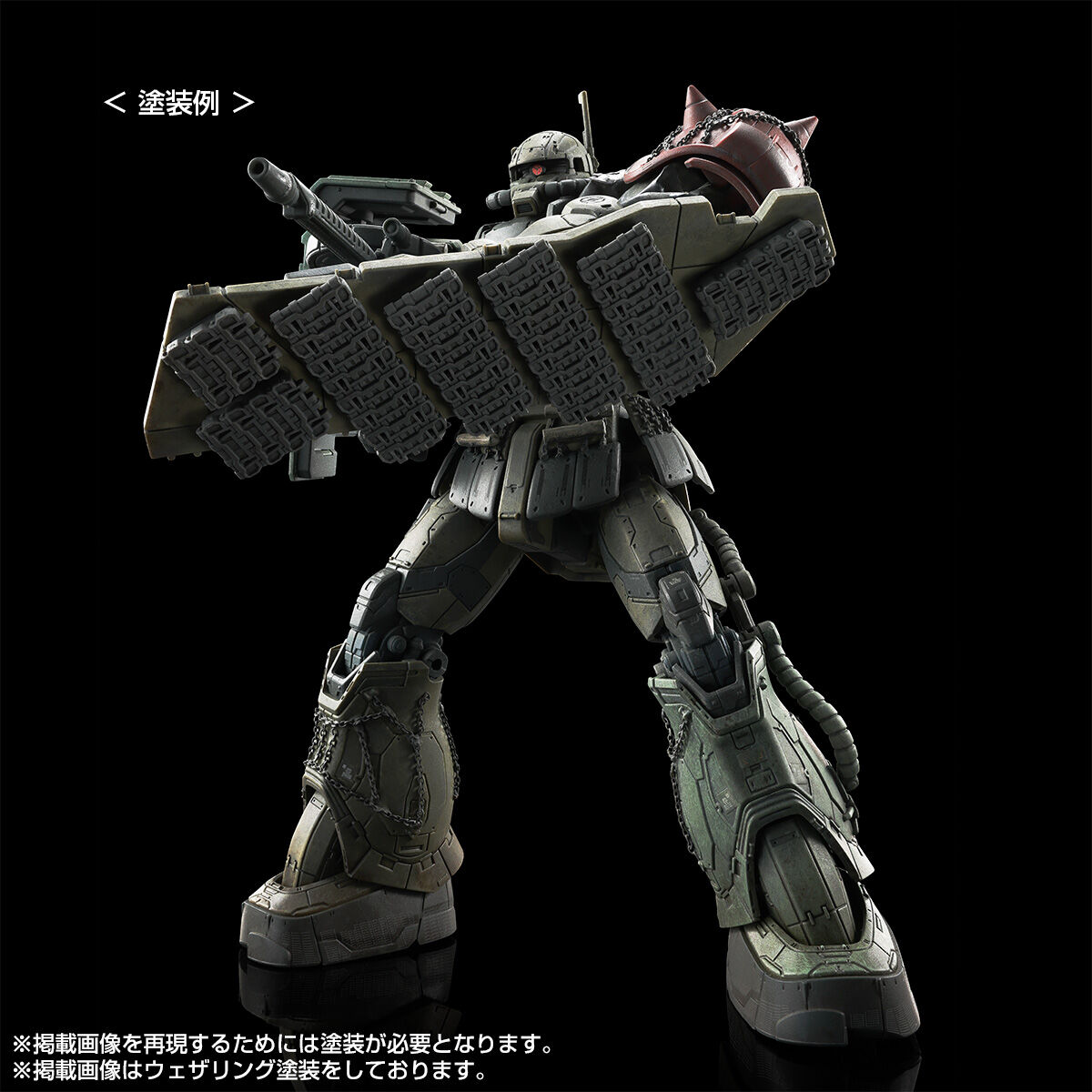 HG 1/144 ザクIIF型 ルショーン機＆無識別型ザクII ルショーン機