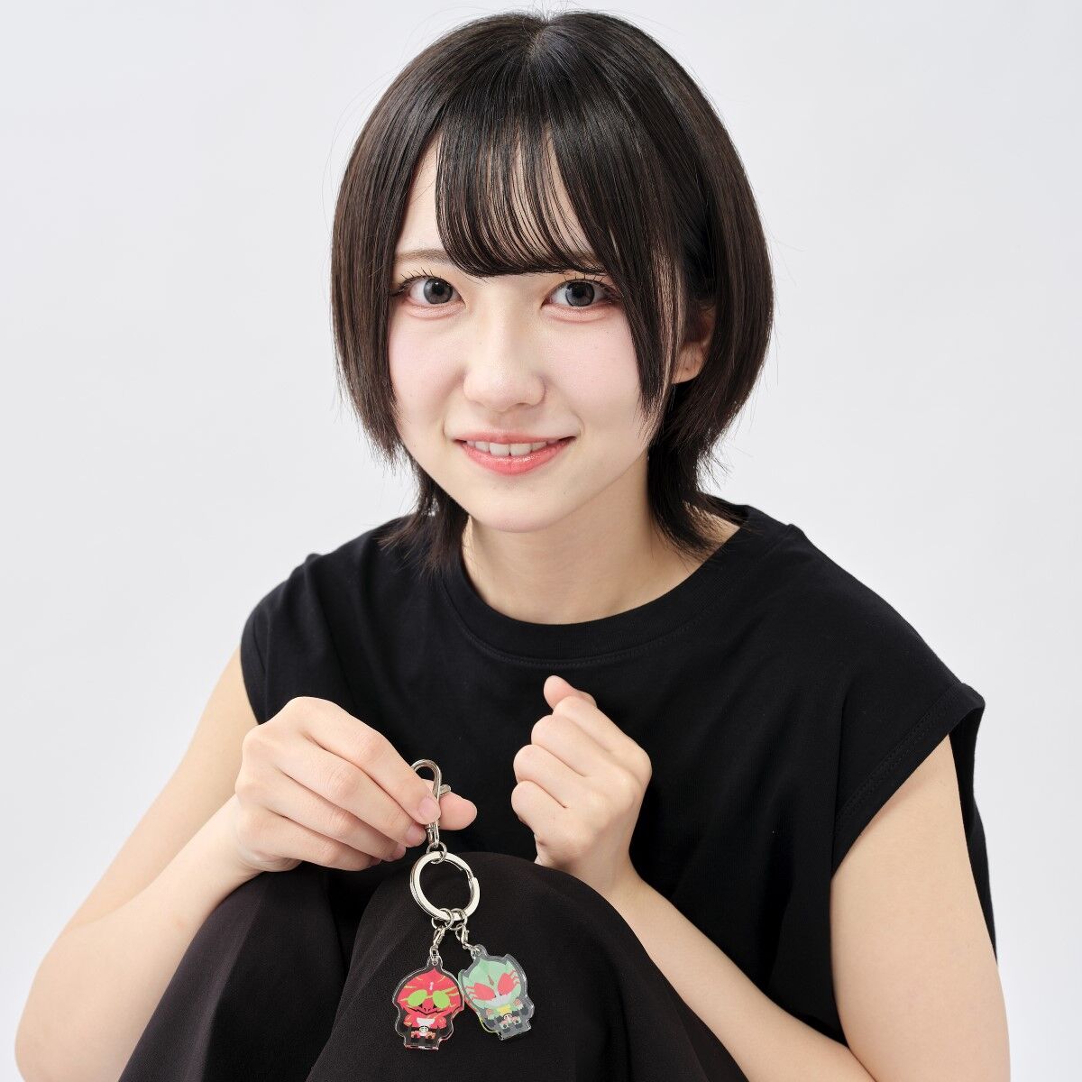 仮面ライダーアマゾンズ 10周年記念 デフォルメ アクリル2連チャーム