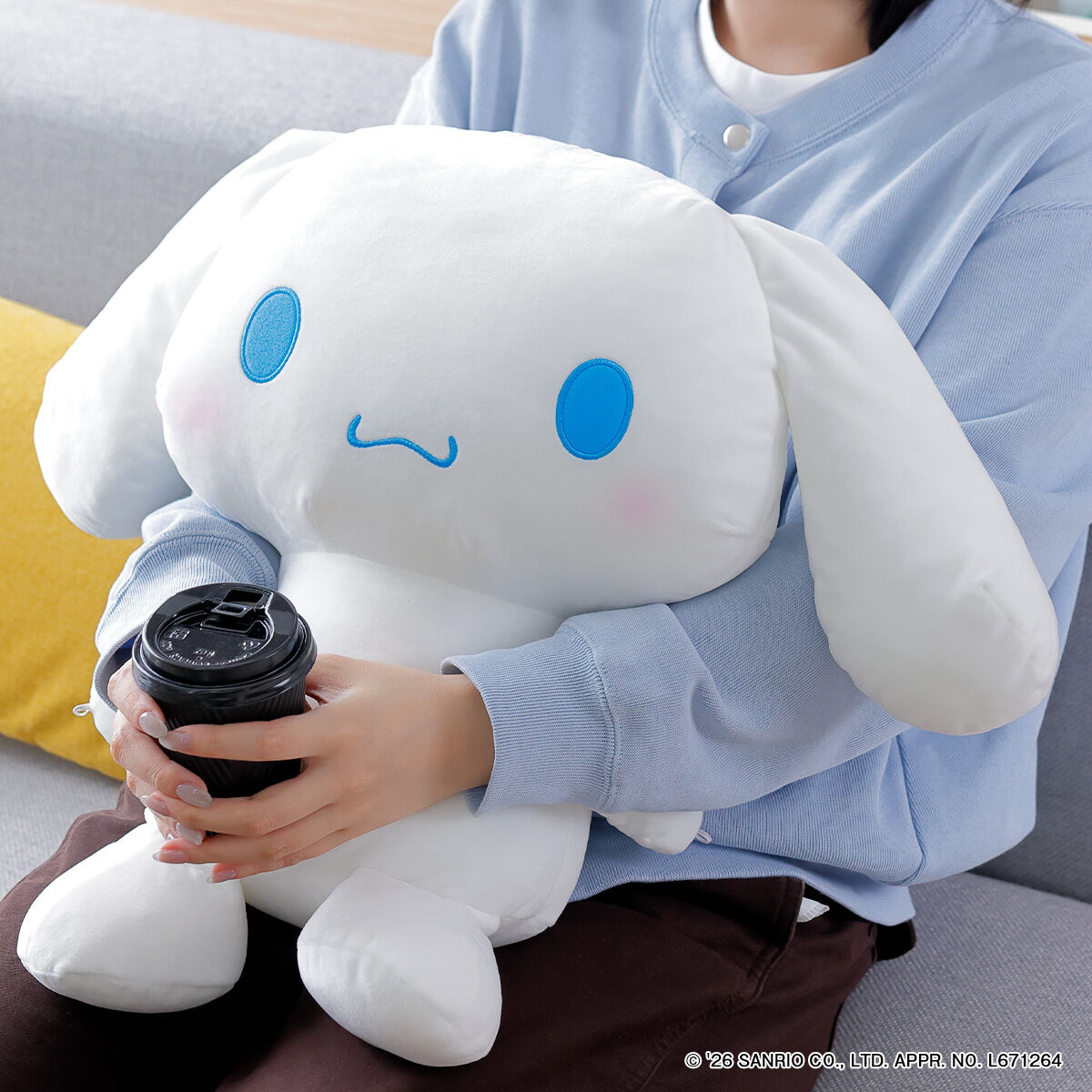 シナモロール PCクッション～のんびりver.～ | サンリオ フィギュア